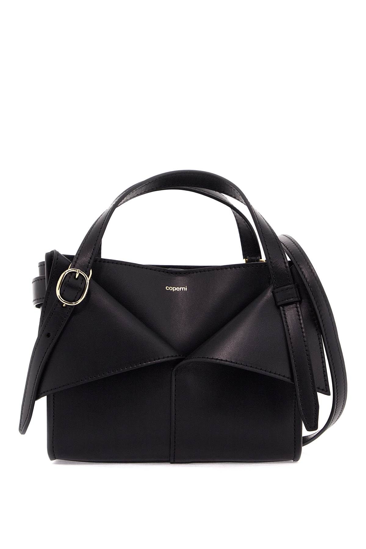 Shop Coperni Mini Belt Cabas Bag In Black