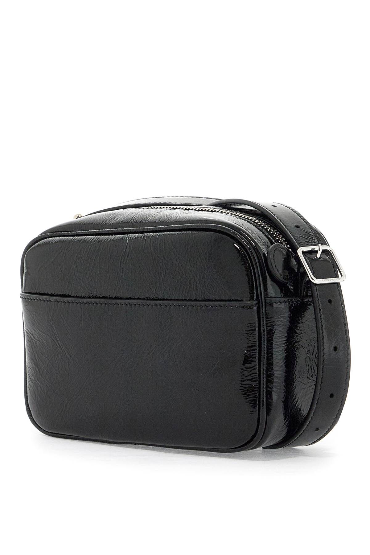 Shop Courrèges Reedition Camera Bag For In Black