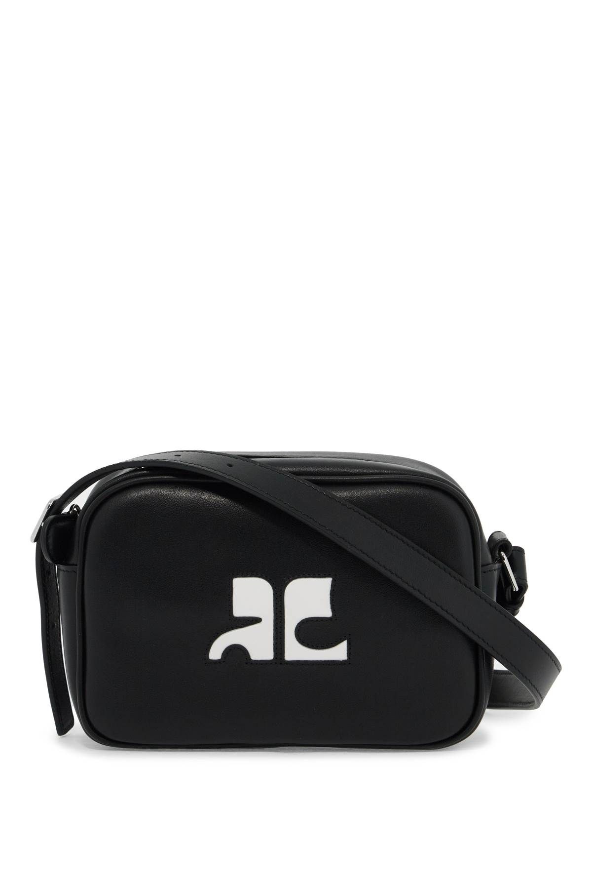 Shop Courrèges Reedition Camera Bag For In Black