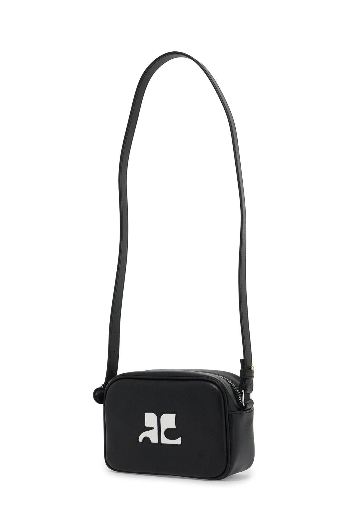 Shop Courrèges Reedition Camera Bag For In Black