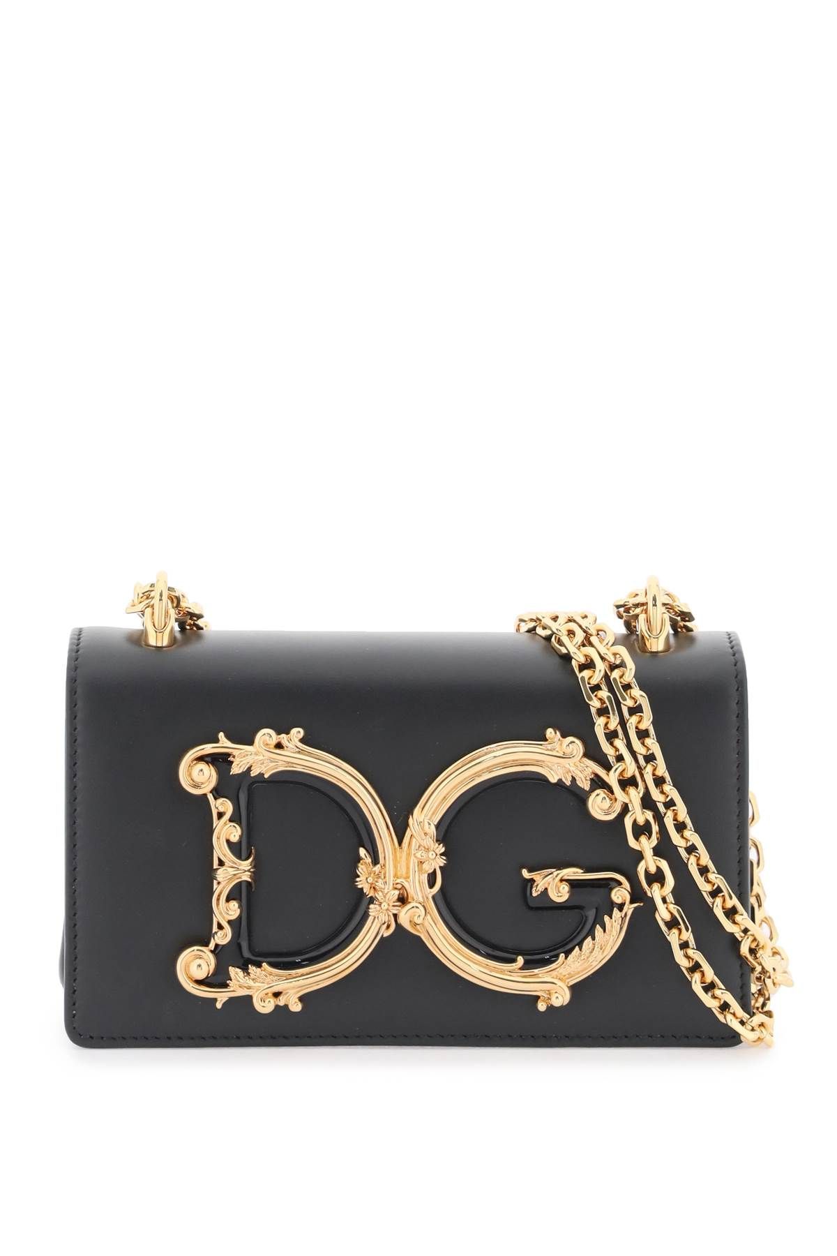 Shop Dolce & Gabbana Dg Girls Mini Bag In Black