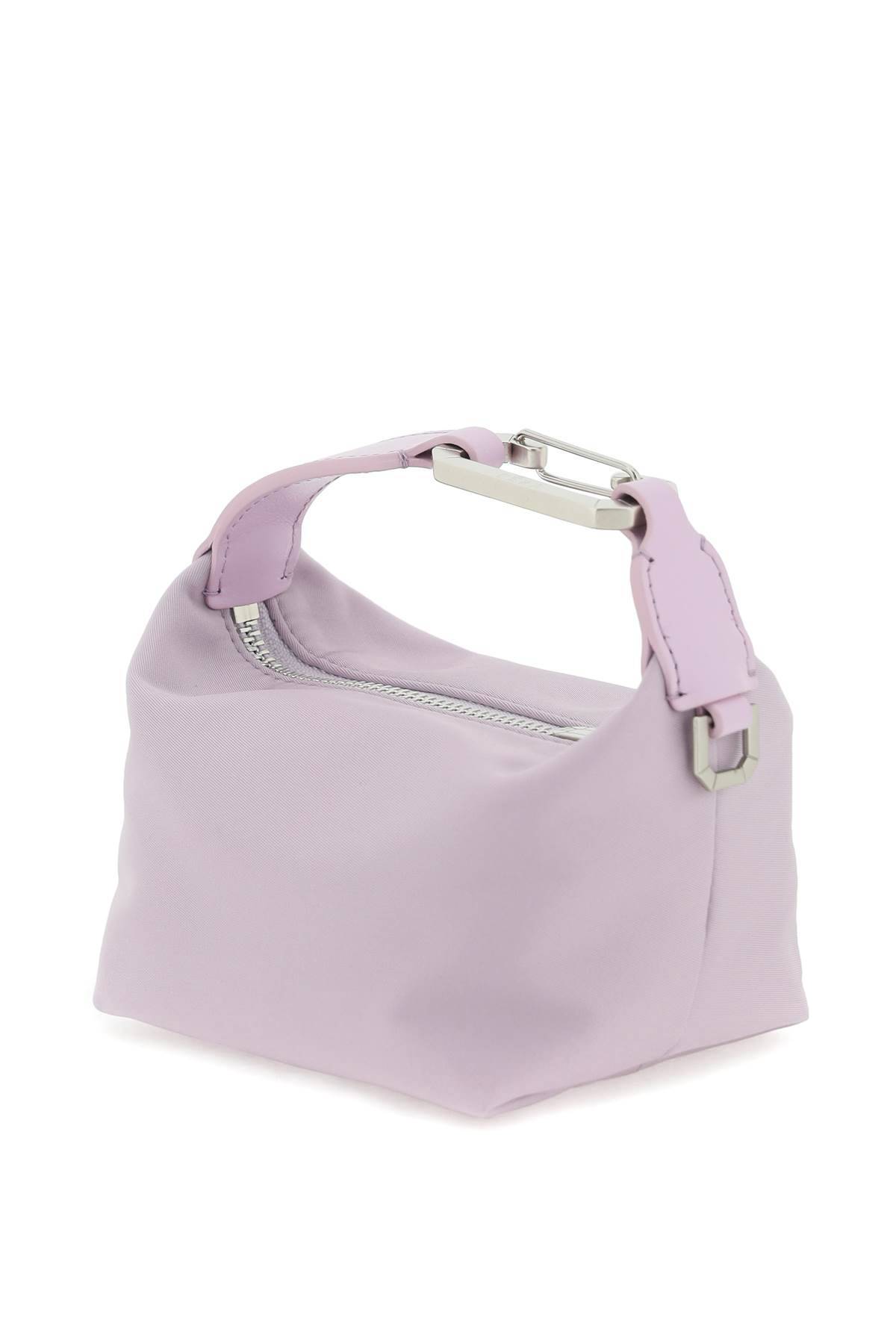 Shop Eéra Nylon Tiny Moonbag In Purple