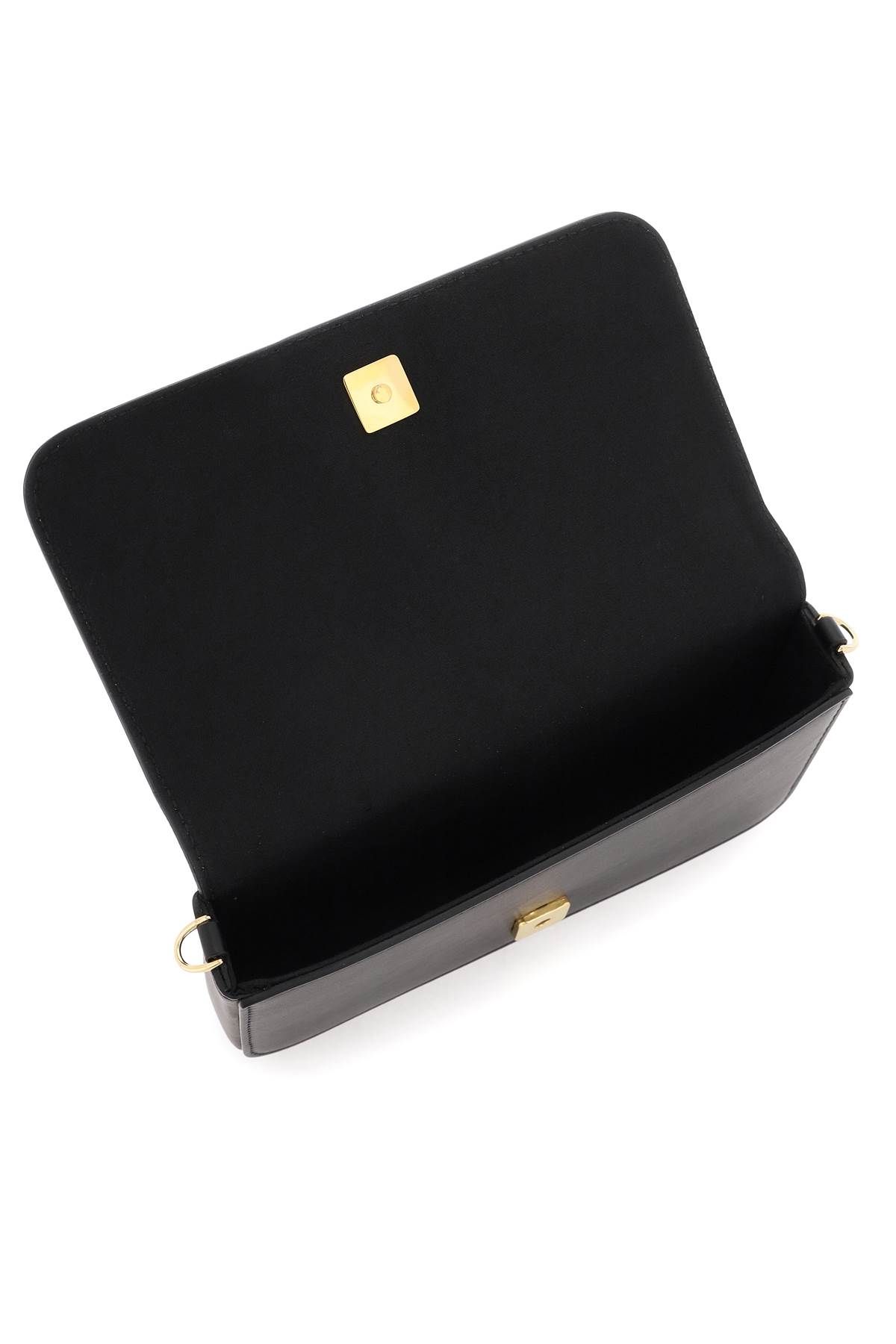 Shop Fendi Graphy Mini Shoulder Bag With In Black