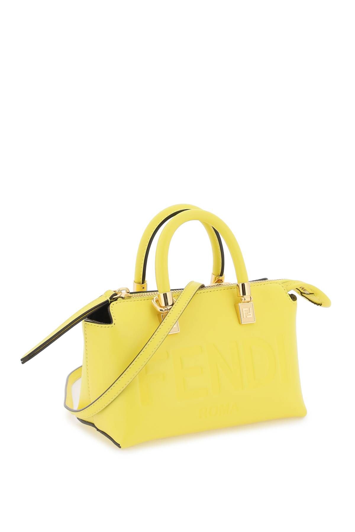 Shop Fendi By The Way Mini Bag In Yellow
