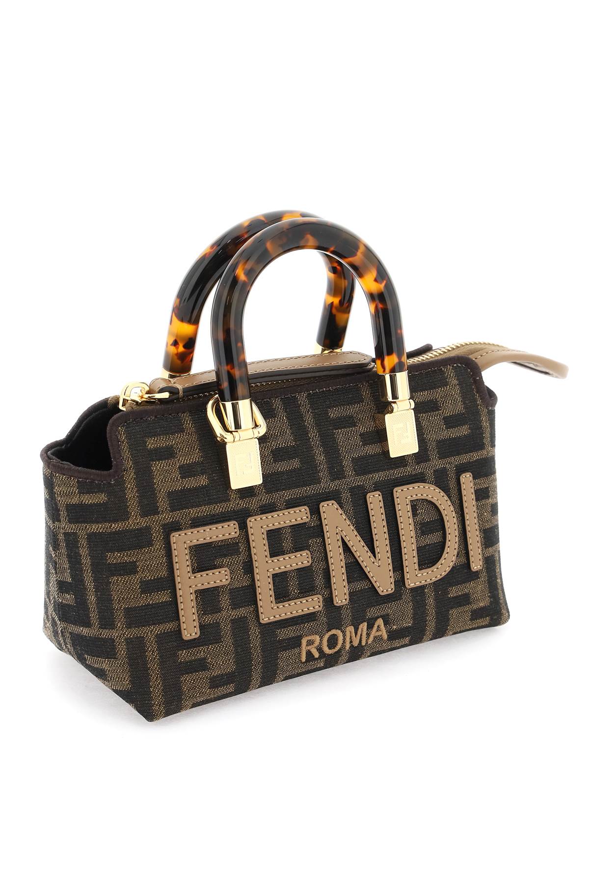 Shop Fendi By The Way Mini Bag In Brown