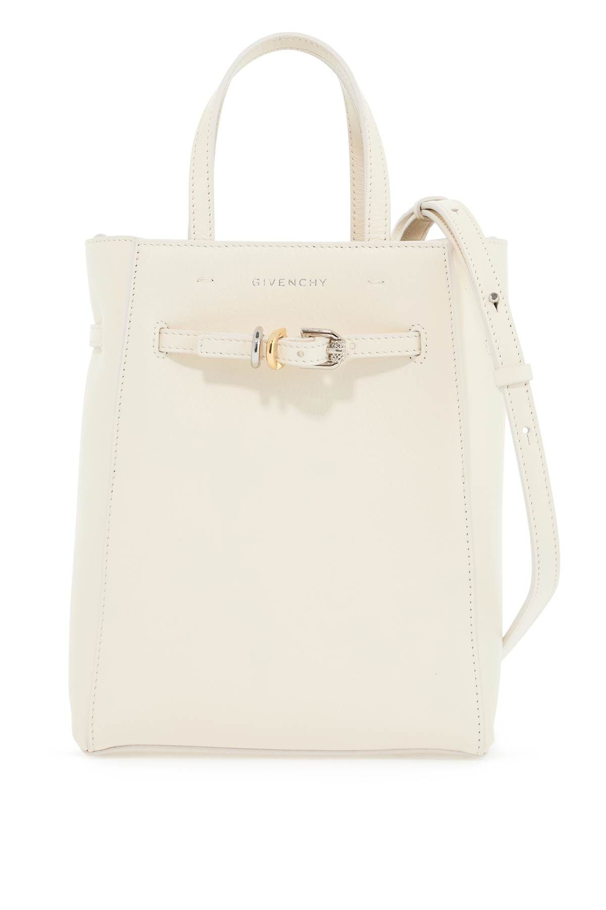 Shop Givenchy Mini Voyou Tote Bag For In White