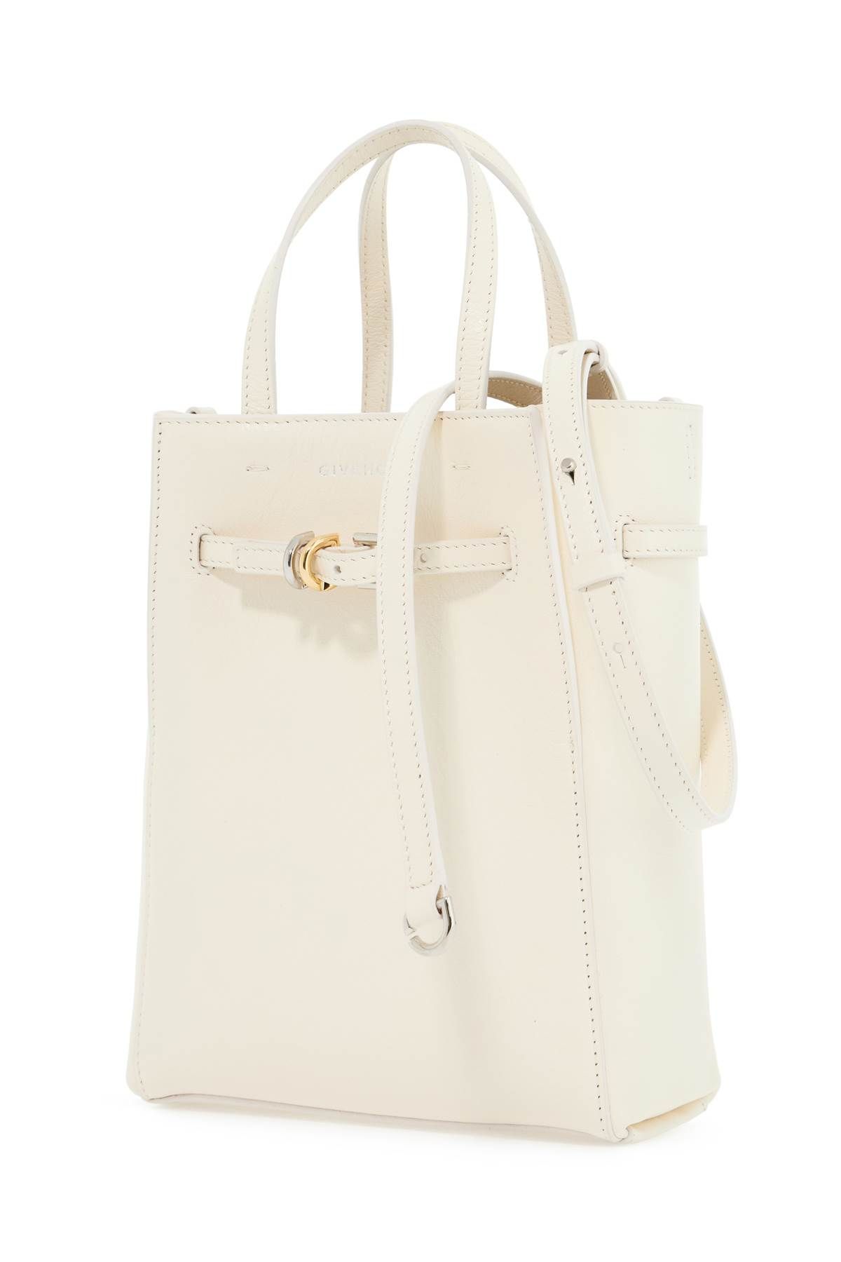 Shop Givenchy Mini Voyou Tote Bag For In White