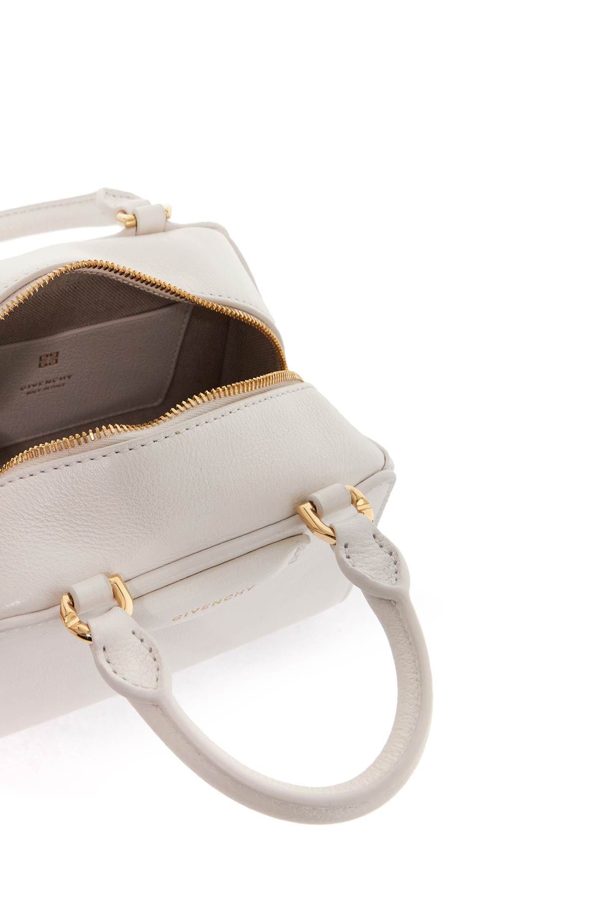 Shop Givenchy Antigona Cube Nano Hand In White