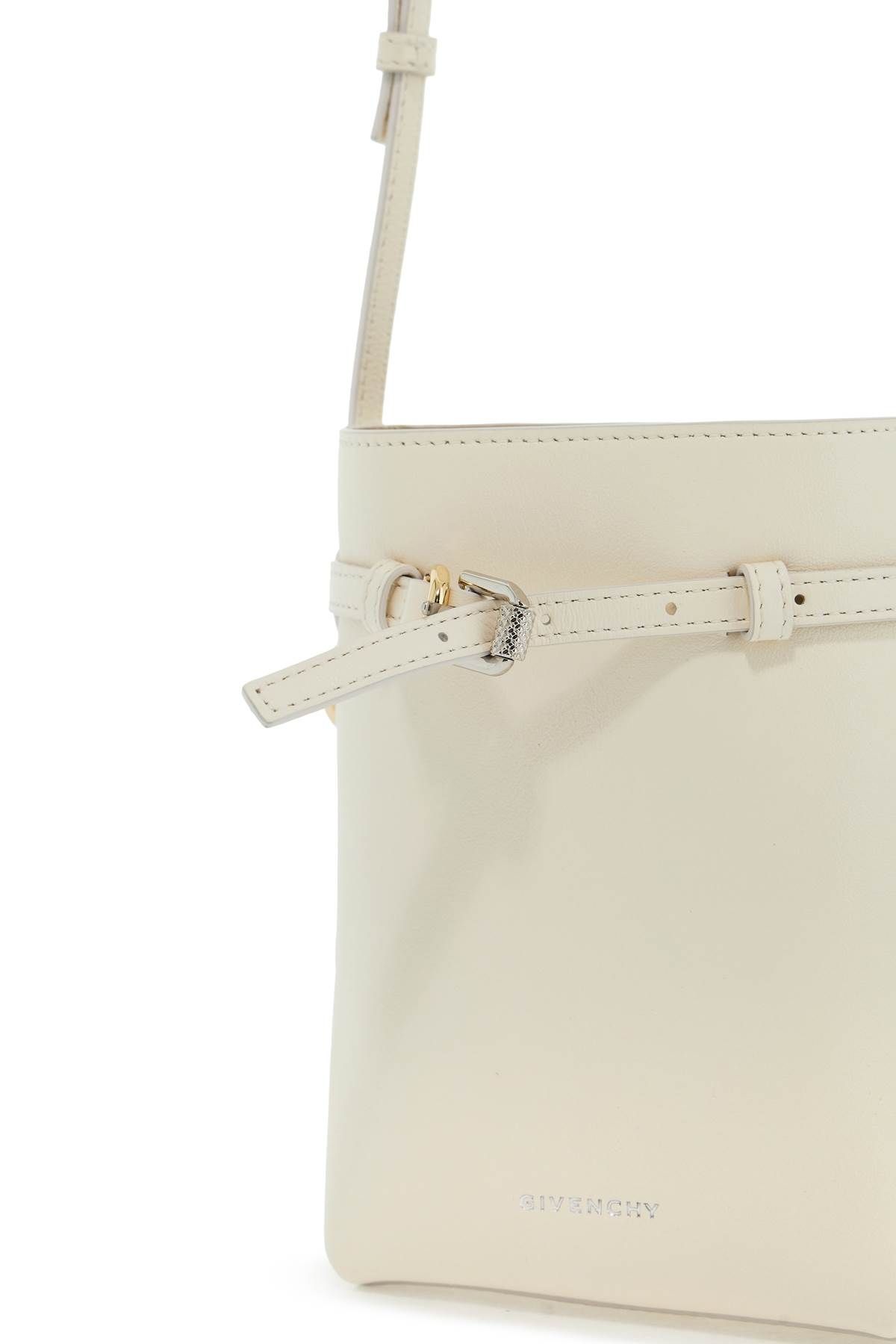 Shop Givenchy "voyou Mini Shoulder Bag In Neutro