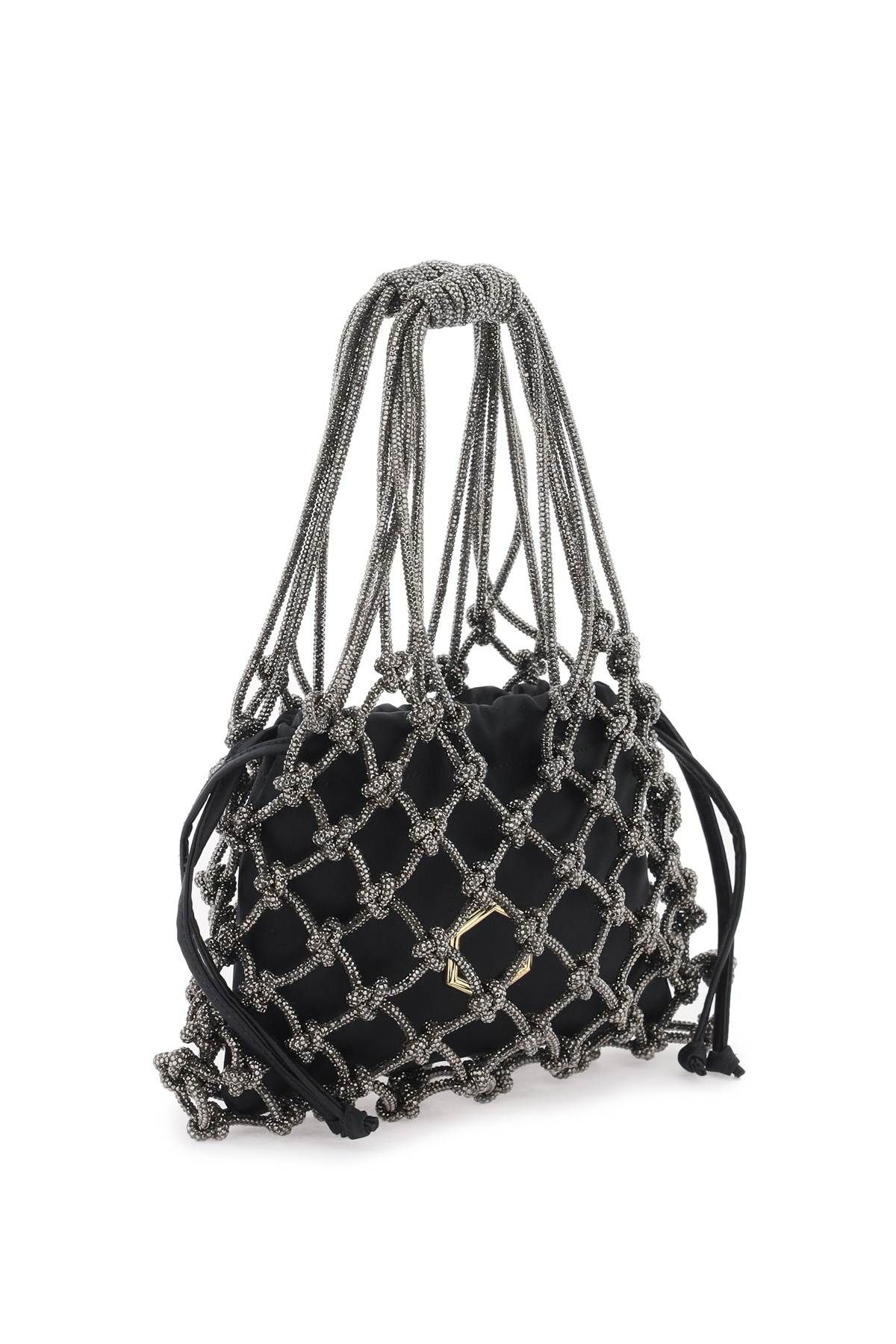 Shop Hibourama Mini Carrie Handbag In Black