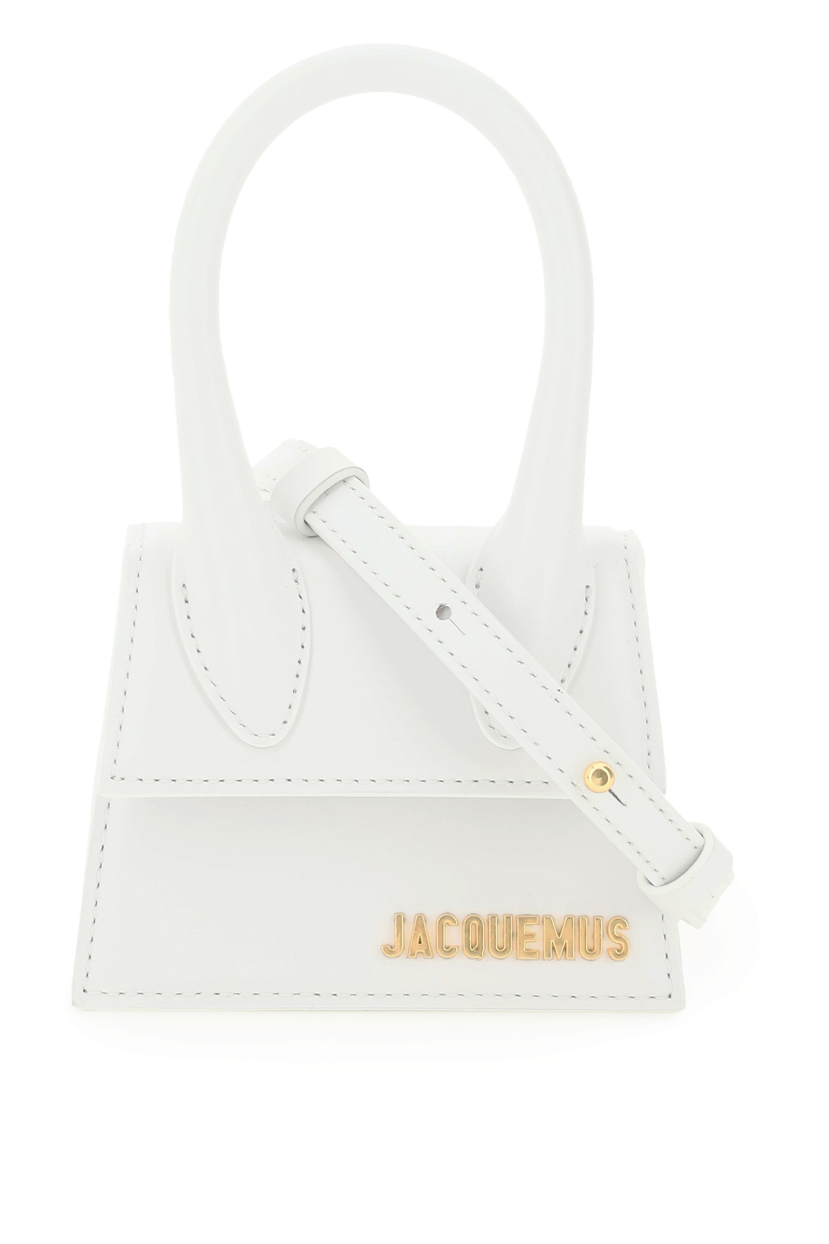 Shop Jacquemus 'le Chiquito' Micro Bag In White