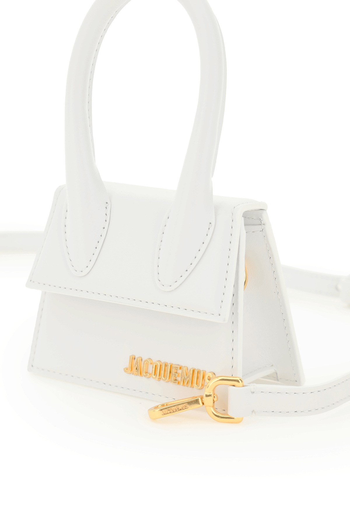 Shop Jacquemus 'le Chiquito' Micro Bag In White