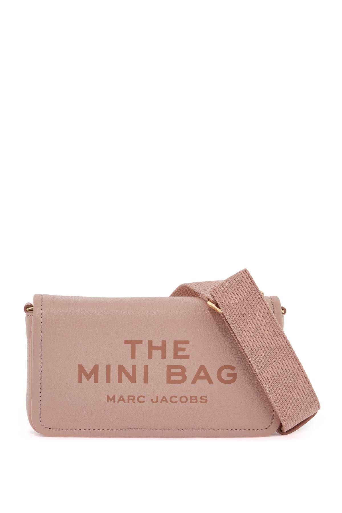 Shop Marc Jacobs The Leather Mini Bag - Small And In Pink