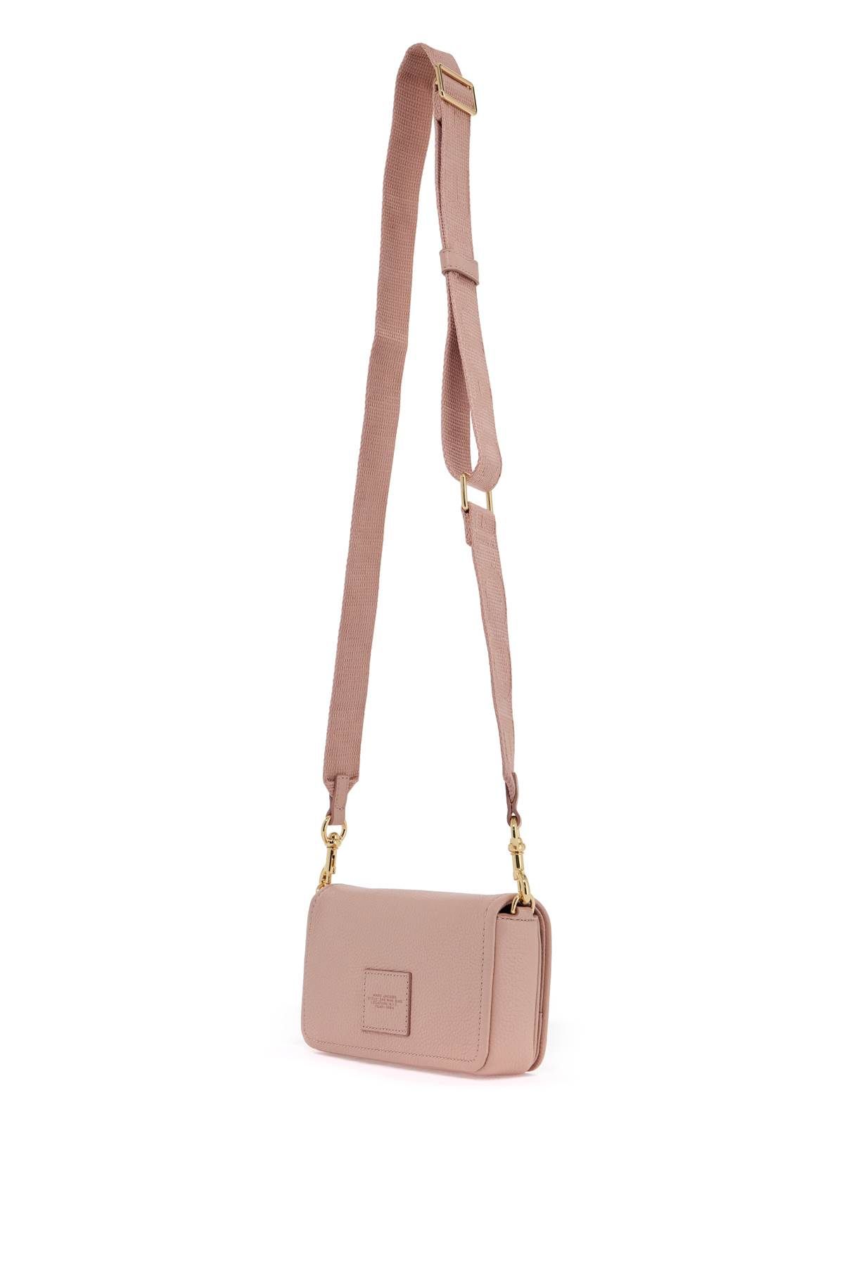 Shop Marc Jacobs The Leather Mini Bag - Small And In Pink