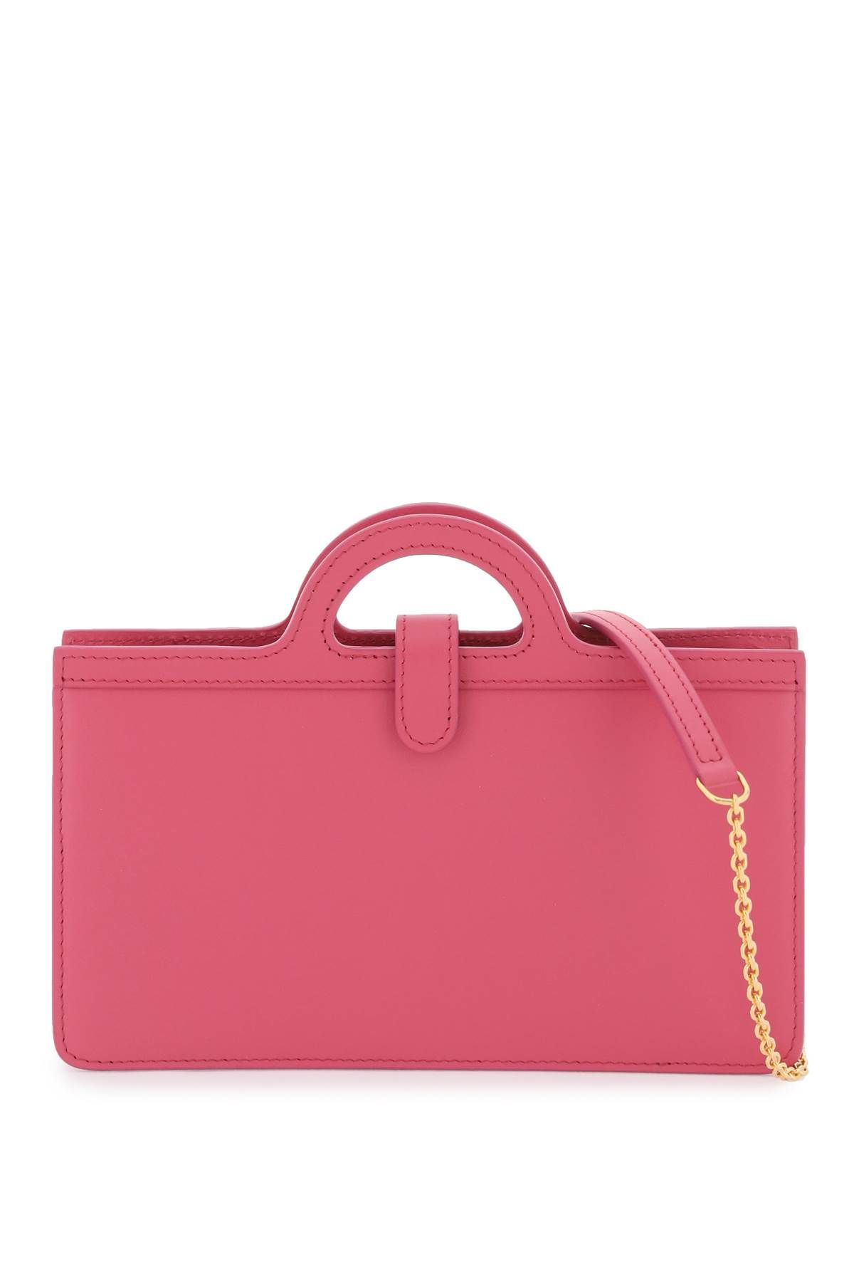 Shop Marni Wallet Trunk Bag In Pink