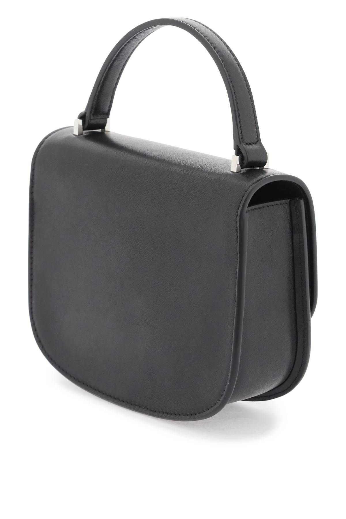 Shop Savette Mini Tondo Bag In Black