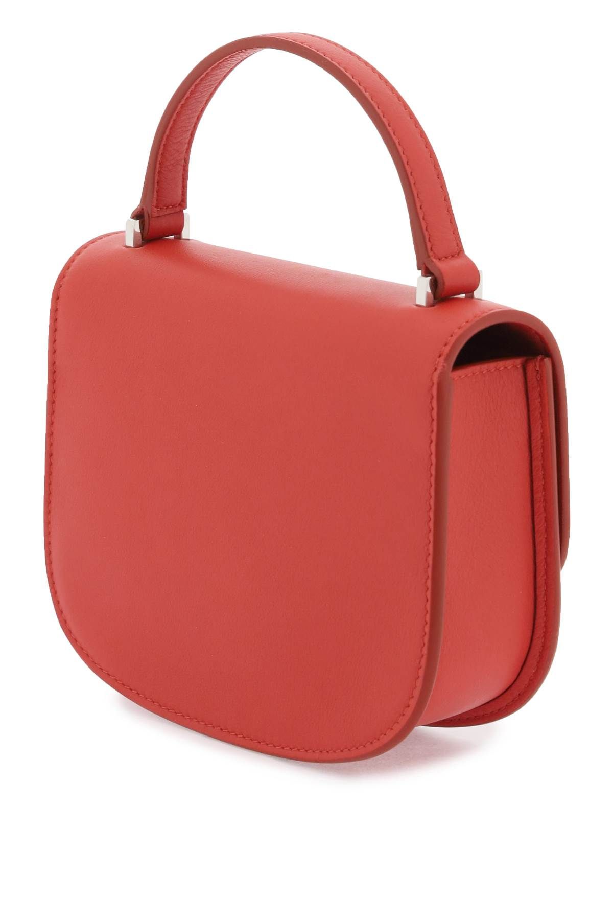 Shop Savette Mini Tondo Bag In Red