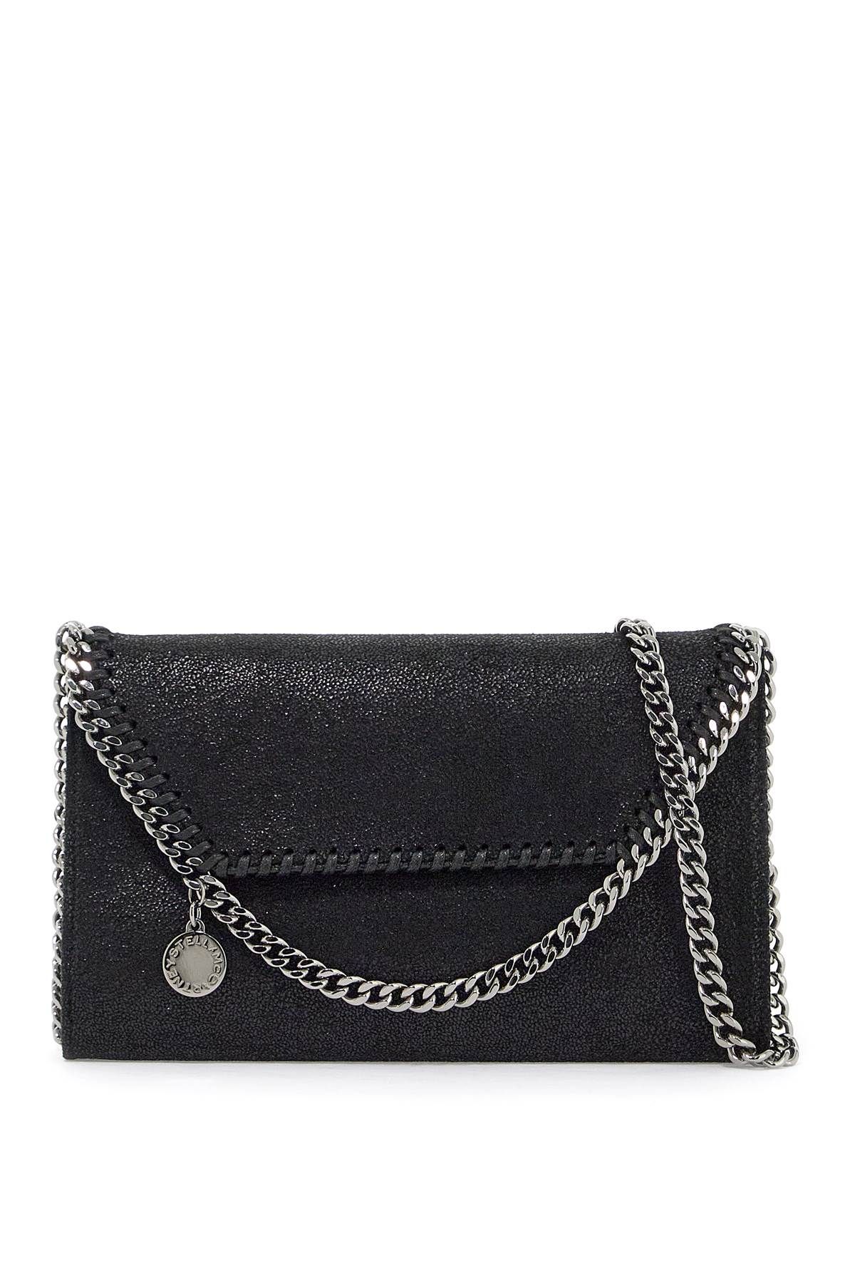 Shop Stella Mccartney Shaggy Deer Mini Crossbody Bag In Black