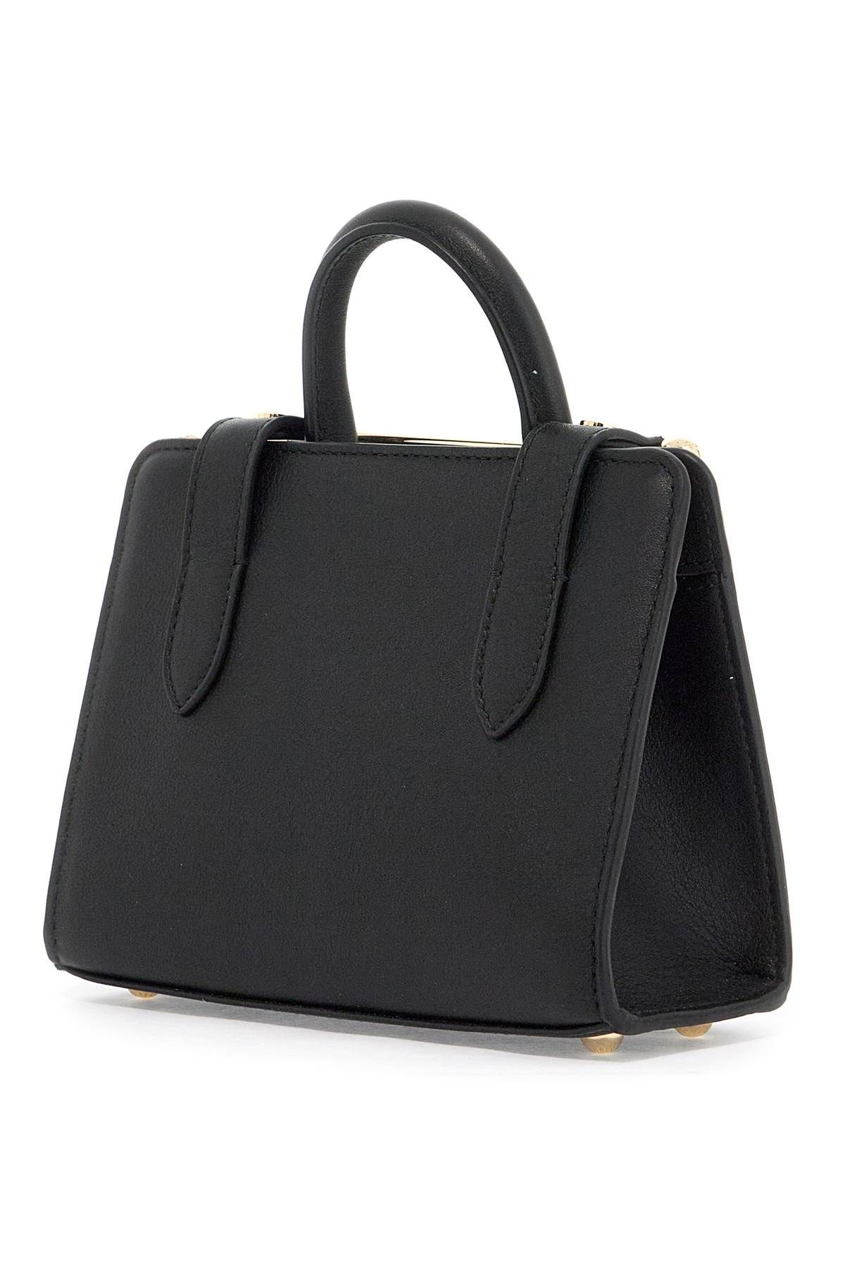 Shop Strathberry Nano Tote Bag In Black