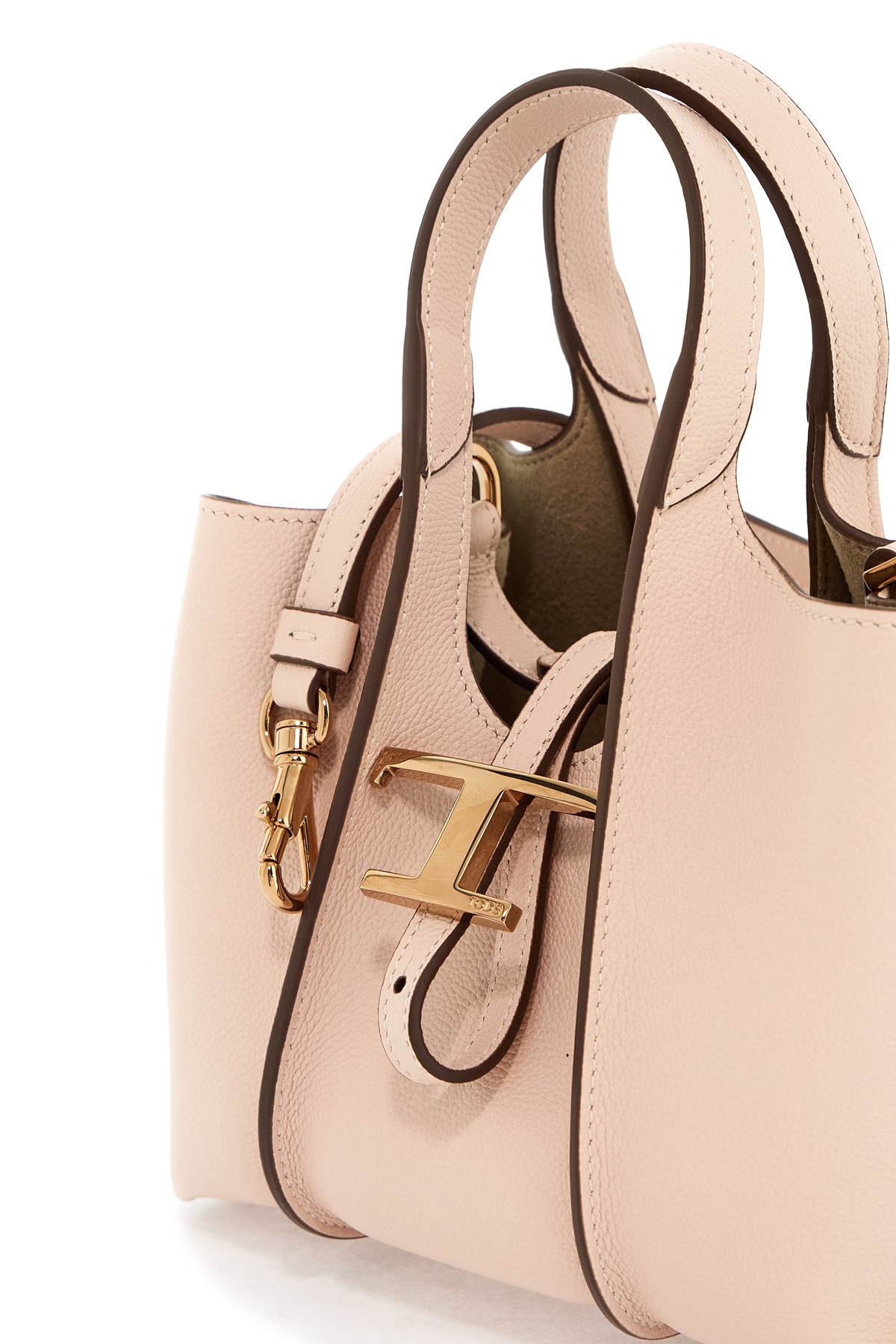 Shop Tod's T Timeless Mini Bag In Pink