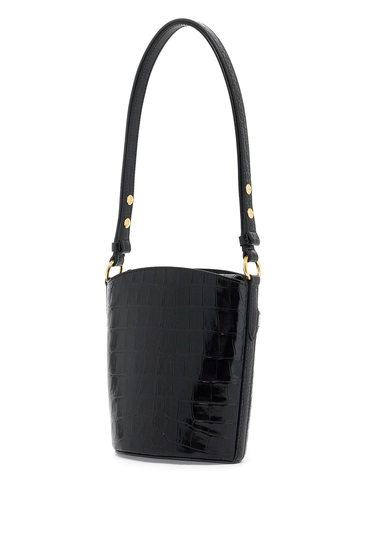 Shop Tom Ford Whitney Mini Bucket Bag In In Black