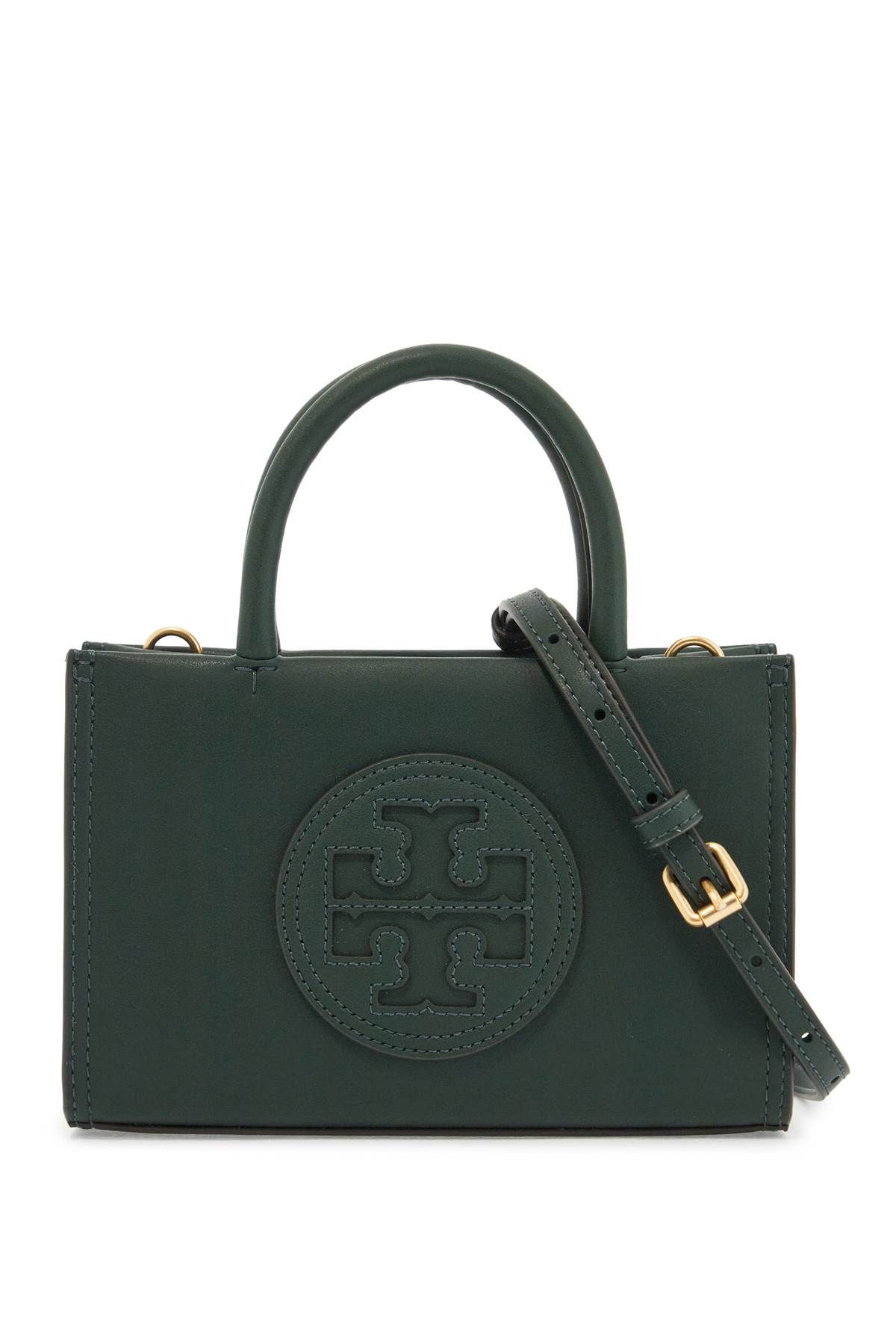 Shop Tory Burch 'ella' Bio Mini Tote Bag In Green