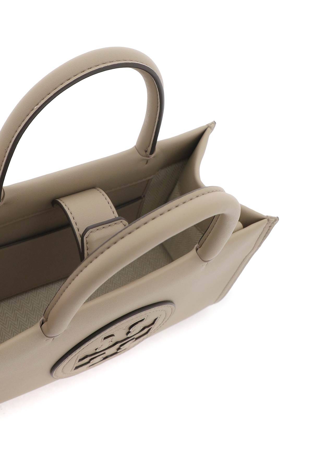 Shop Tory Burch 'ella' Bio Mini Tote Bag In Neutro