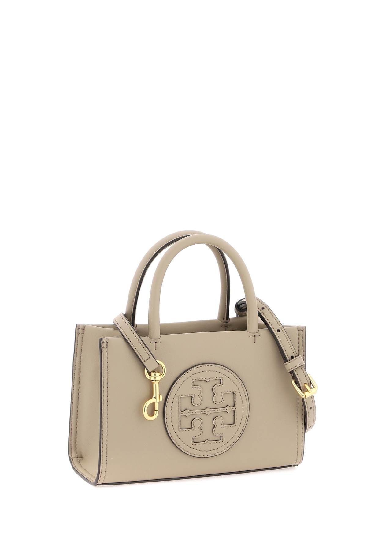 Shop Tory Burch 'ella' Bio Mini Tote Bag In Neutro