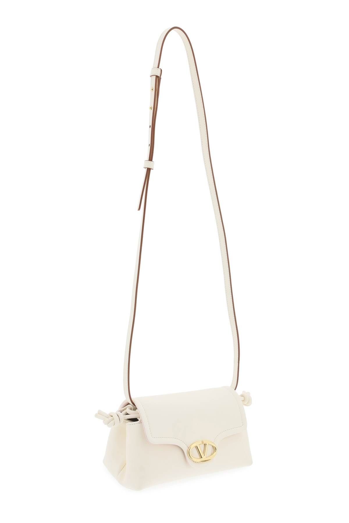 Shop Valentino Mini Vlogo 1960 Shoulder Bag In White