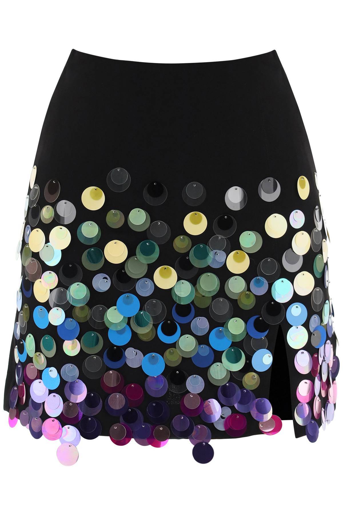 Shop Art Dealer Blake Sequined Miniskirt In Black