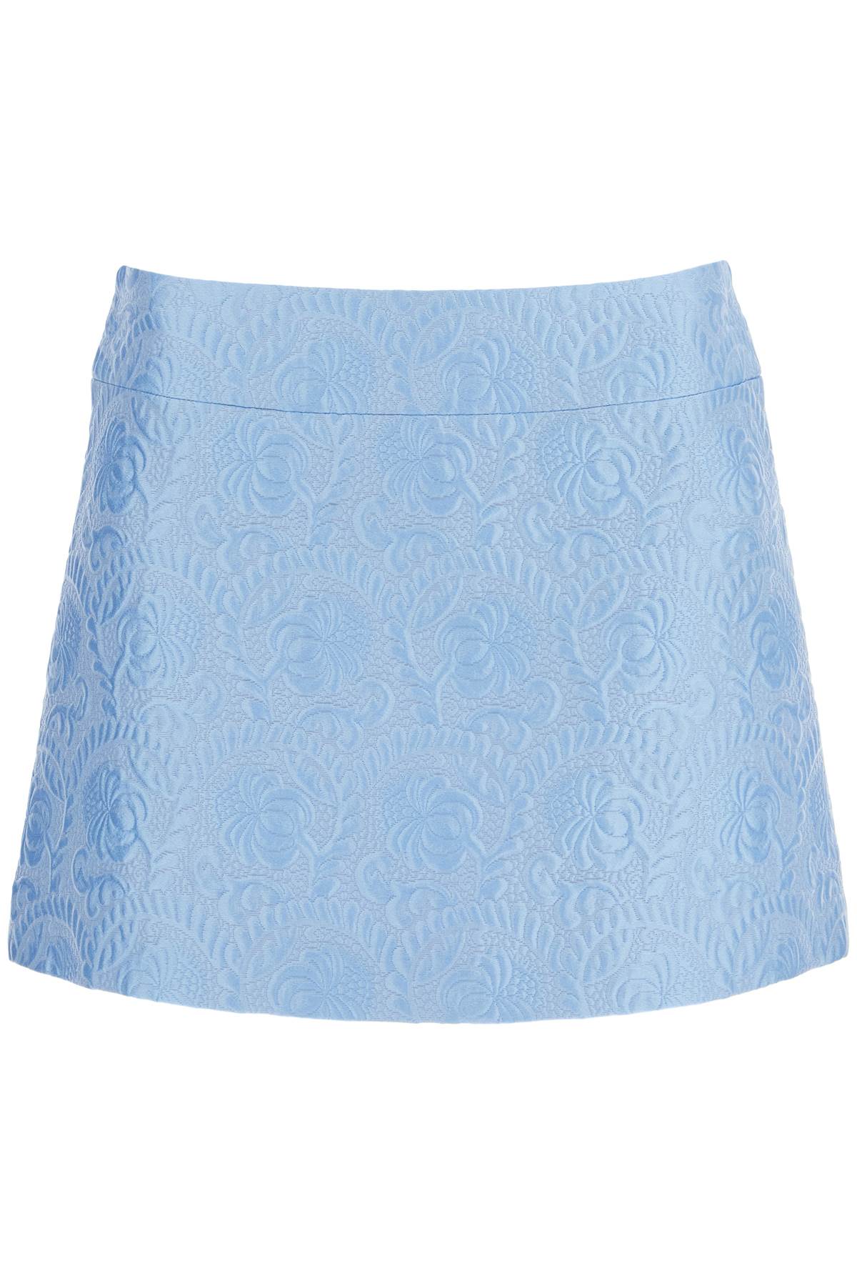 Shop Dolce & Gabbana 'jacquard Matel In Light Blue