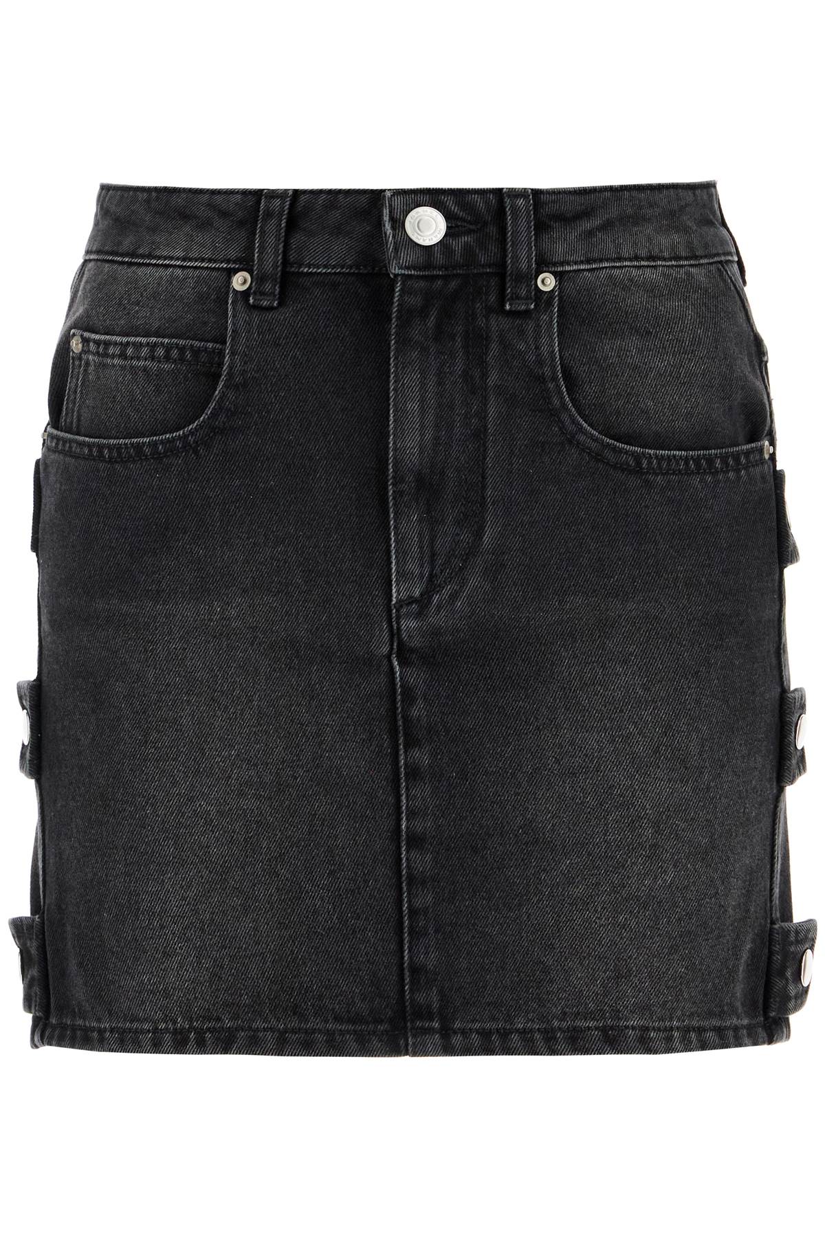 Shop Isabel Marant Étoile Denim 'stessy In Black