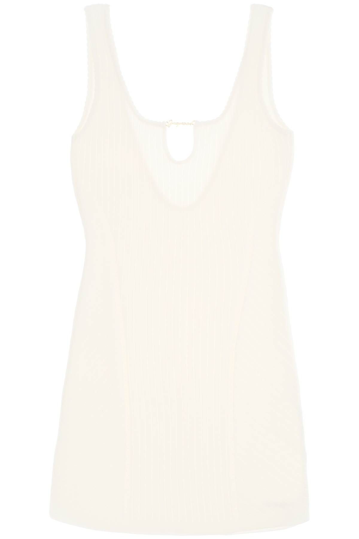 Shop Jacquemus 'sierra Mini Dress By La In White