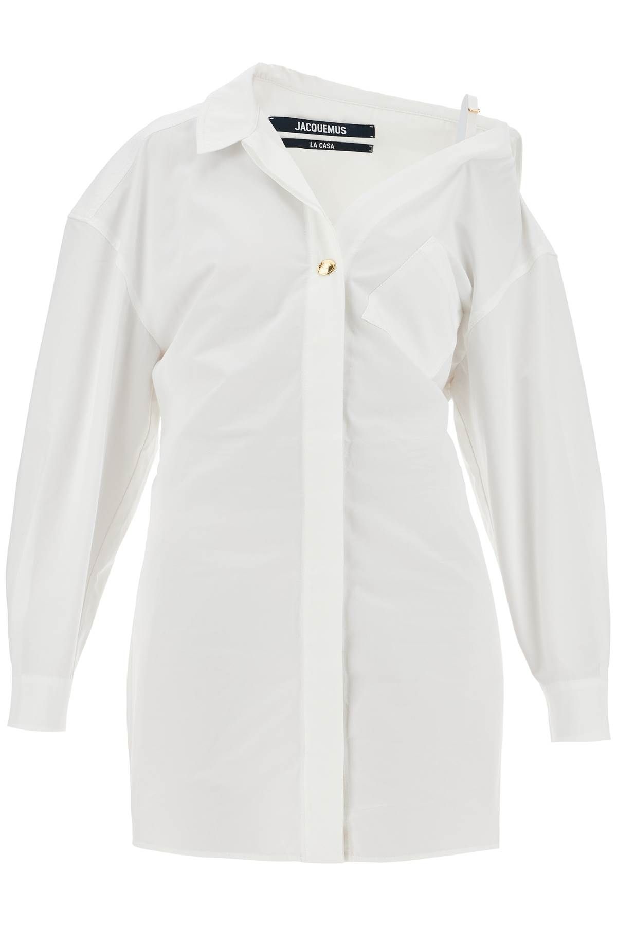 JACQUEMUS THE MINI SHIRT DRESS 'LA MINI ROBE 