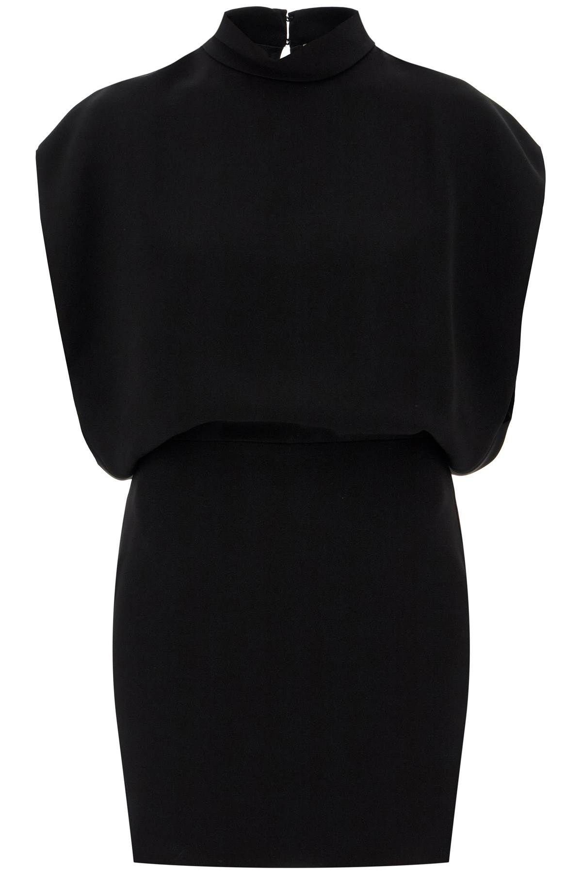 Shop Max Mara Mini Cady Dress 'querce In Black