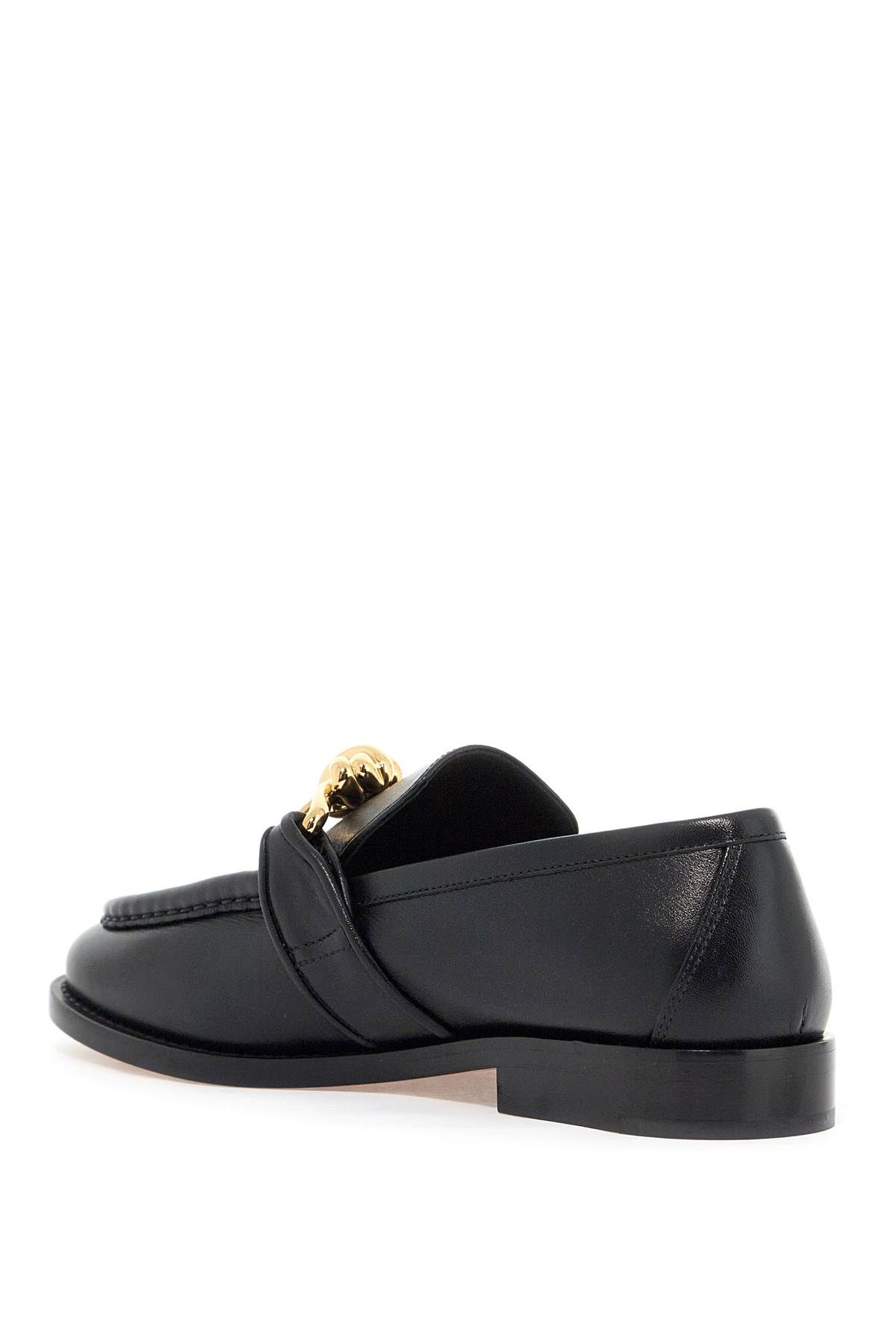 Shop Bottega Veneta Astaire Loafers In Black