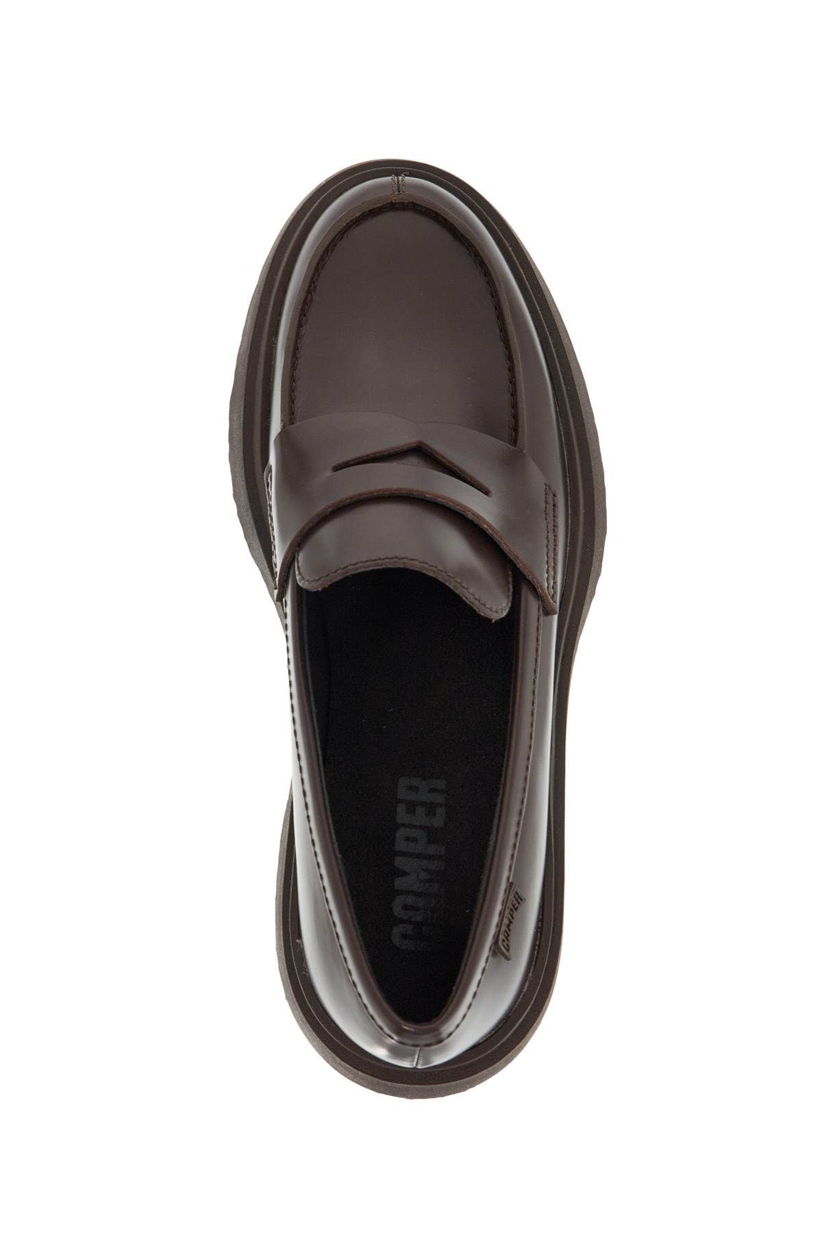 Shop Camper "brushed Leather Wlden In Brown