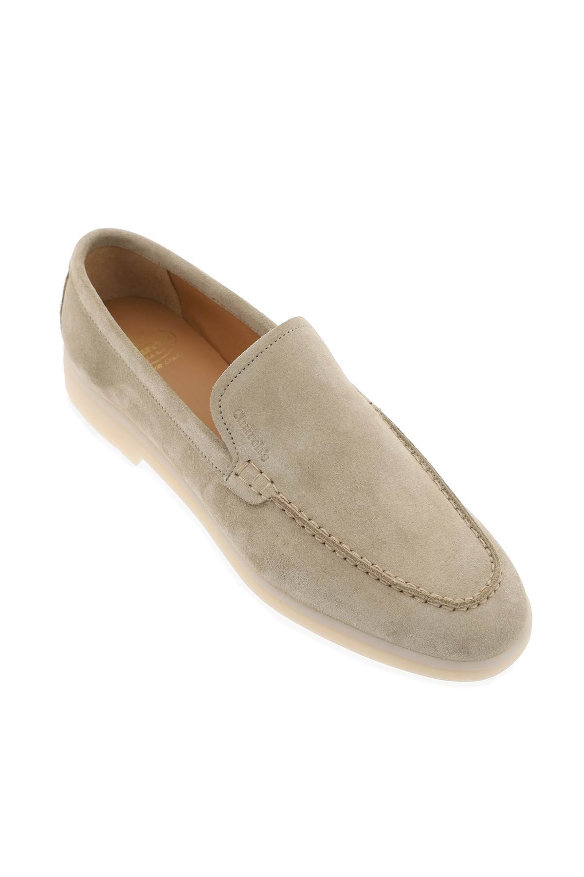 Shop Church's Suede Leather Lyn Moccas In Beige