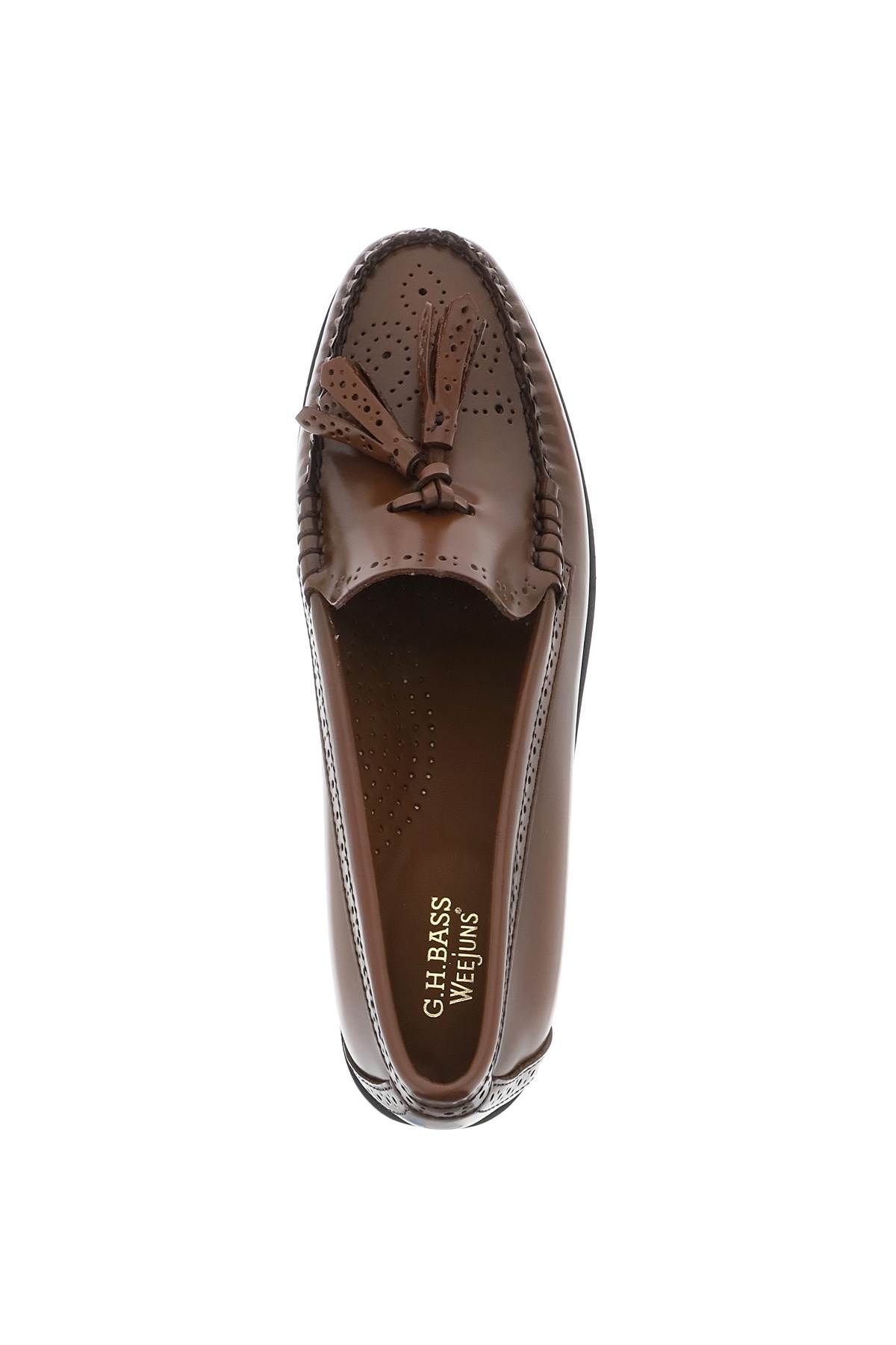 Shop Gh Bass Weejuns Estelle Mocassins In Brown