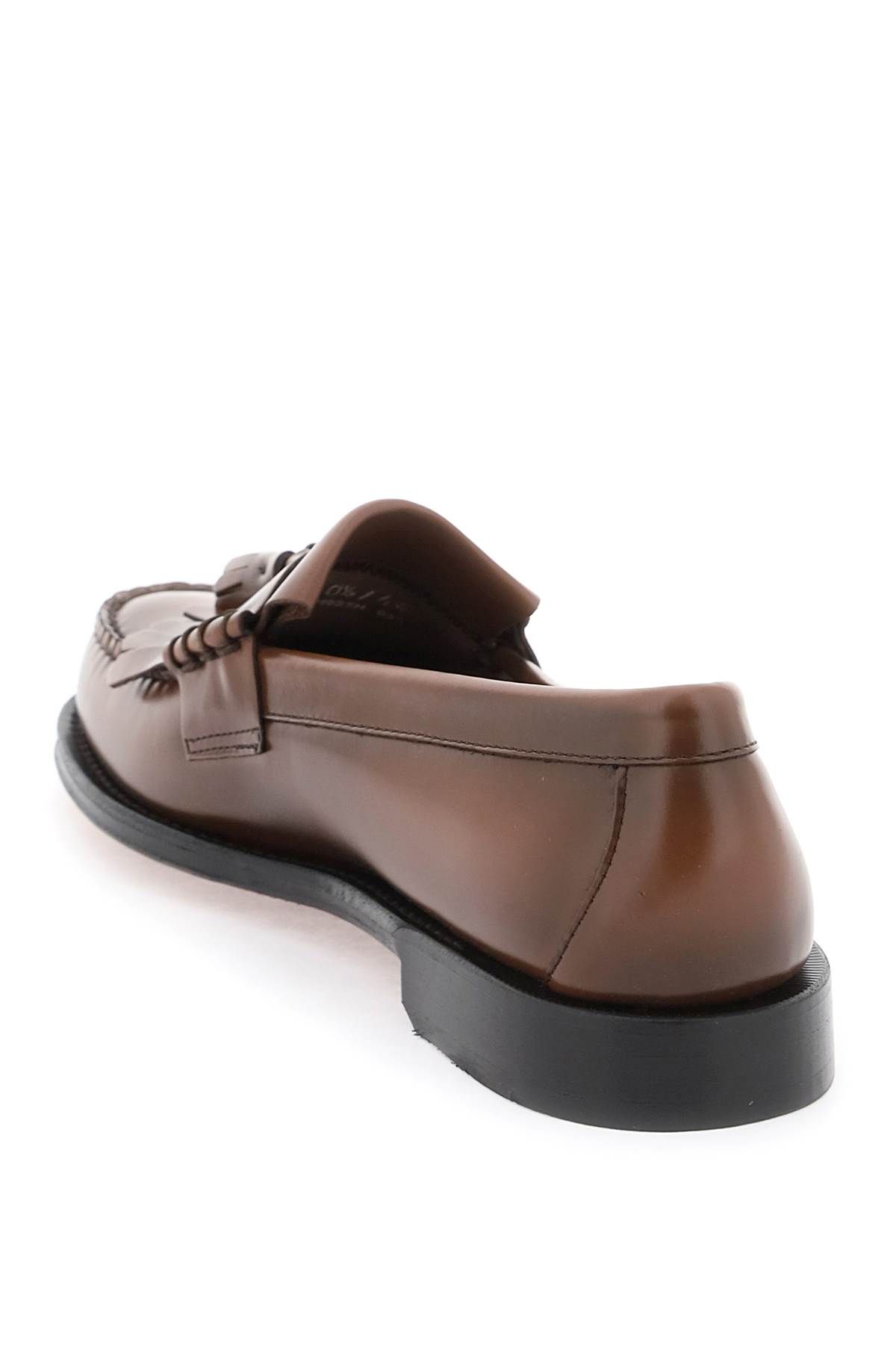Shop Gh Bass Esther Kiltie Weejuns Loafers In Brown