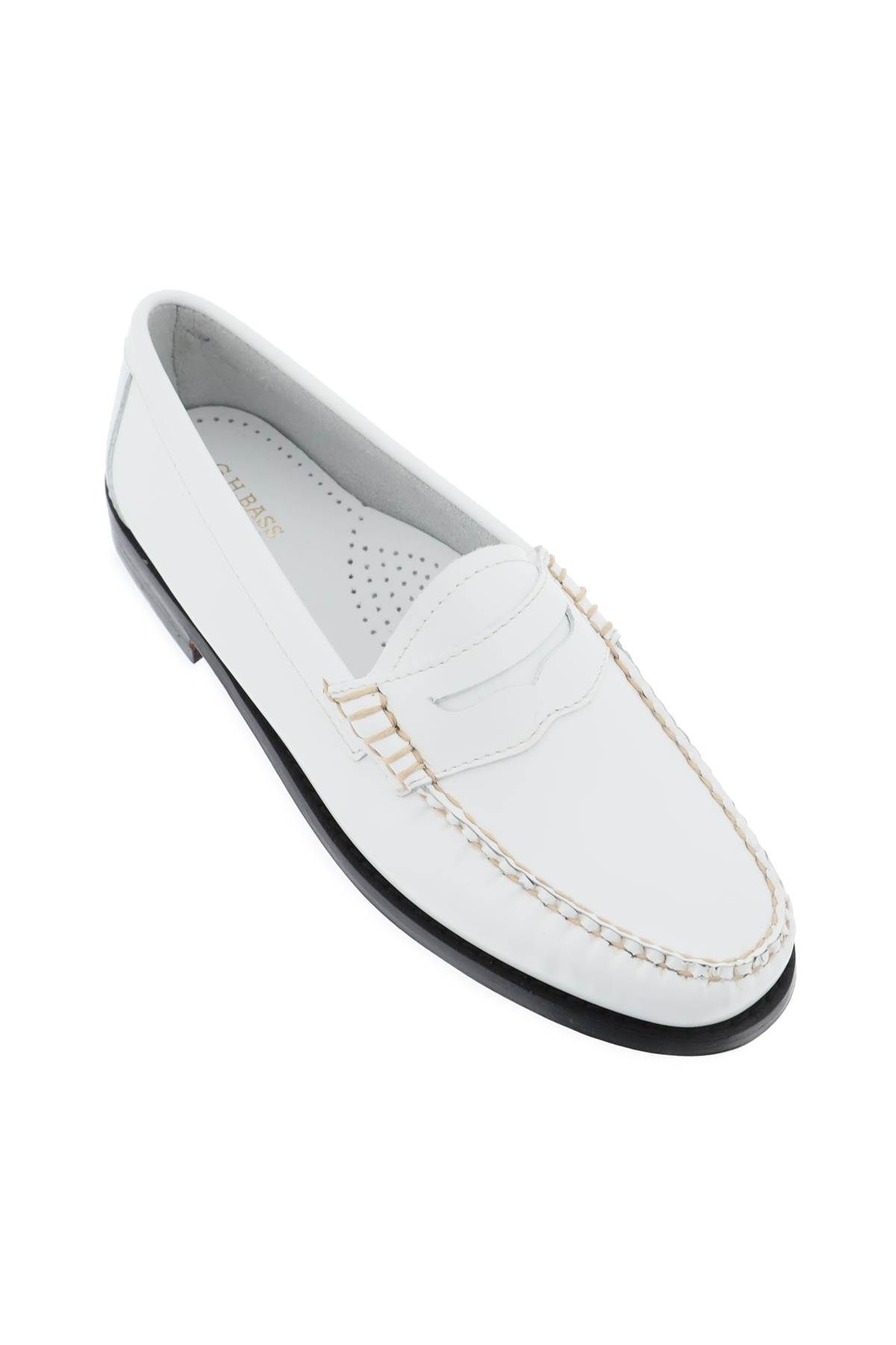 Shop Gh Bass Weejuns Penny Loafers In White