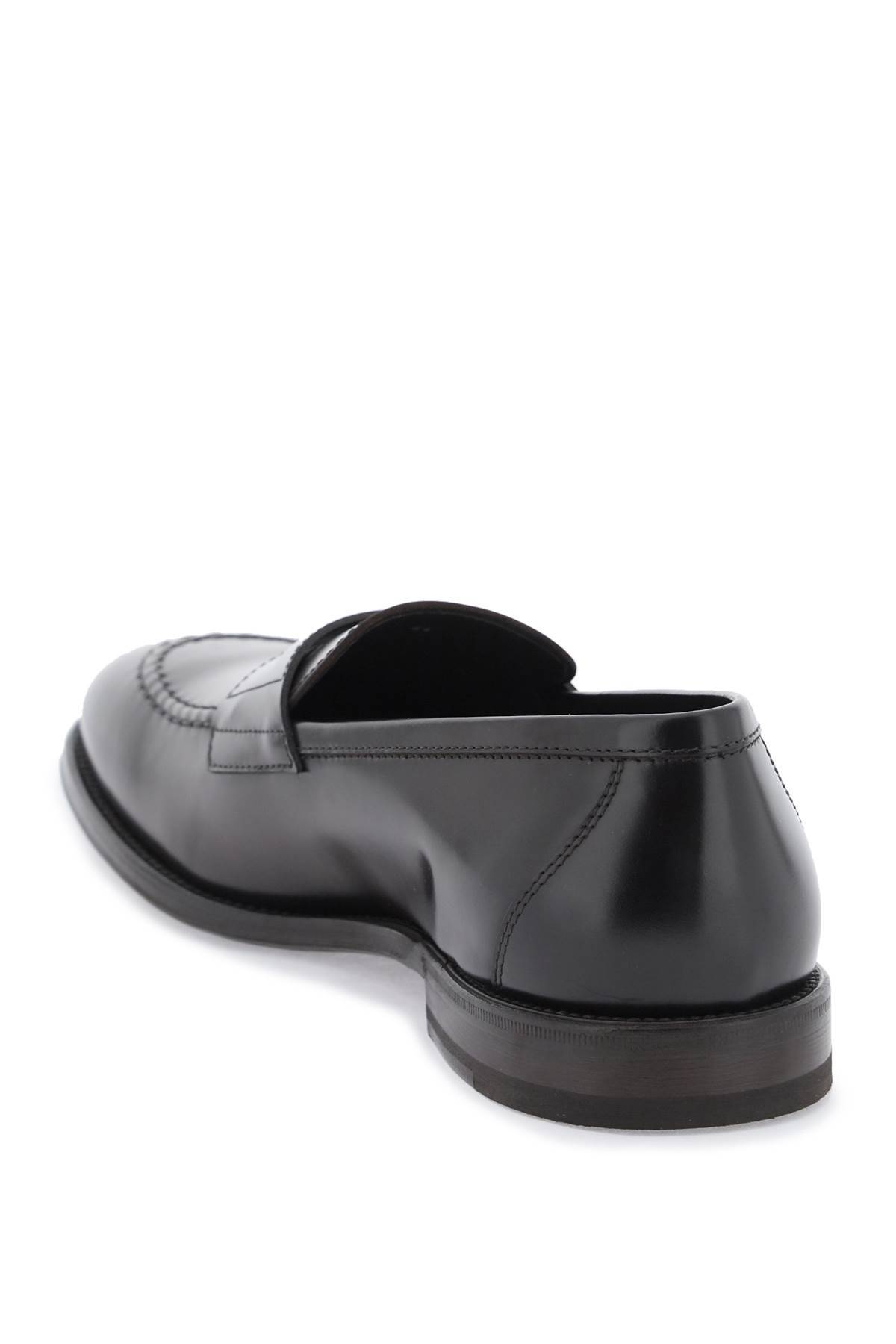 Shop Henderson Mocassins With Strap In Black