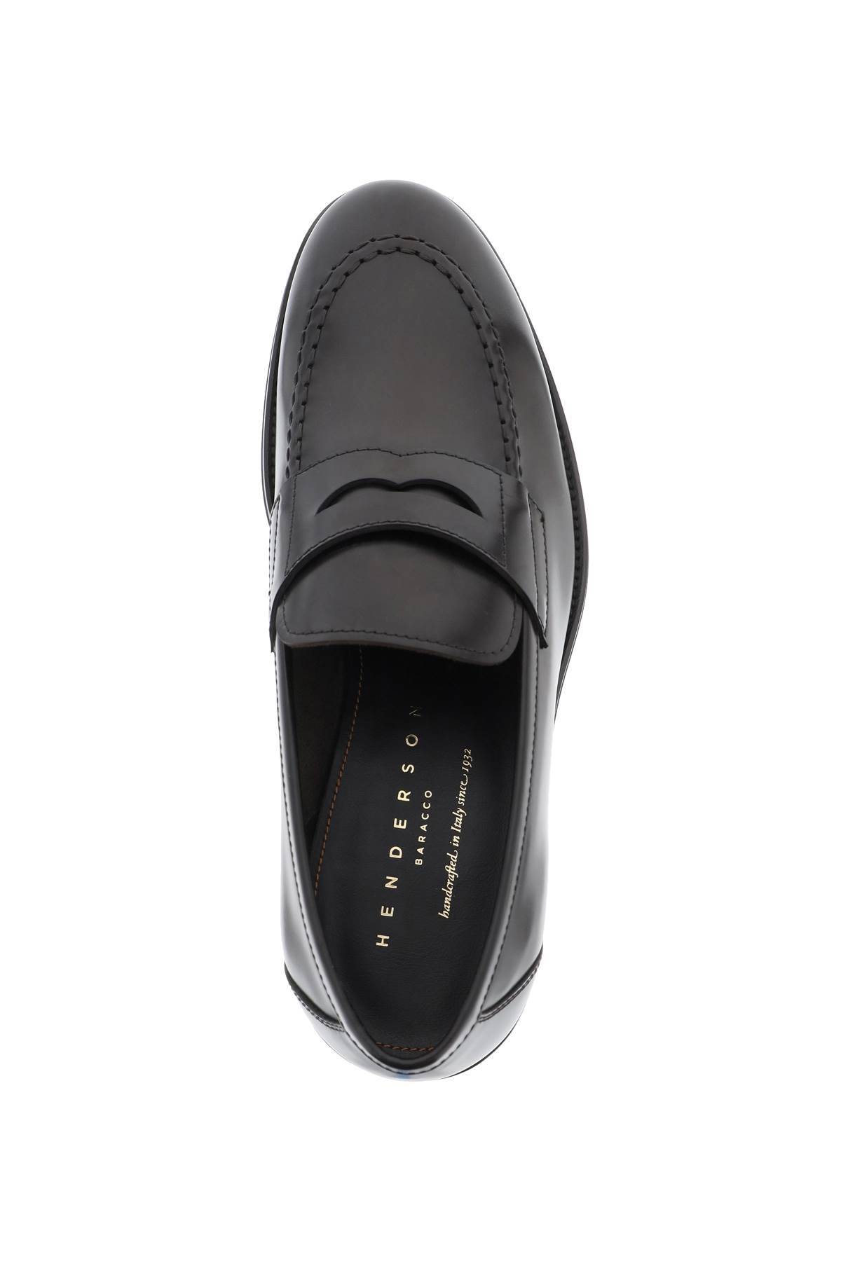 Shop Henderson Mocassins With Strap In Black