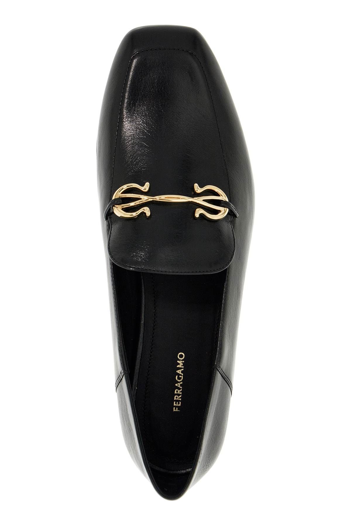 Shop Ferragamo "gancini Ornament In Black