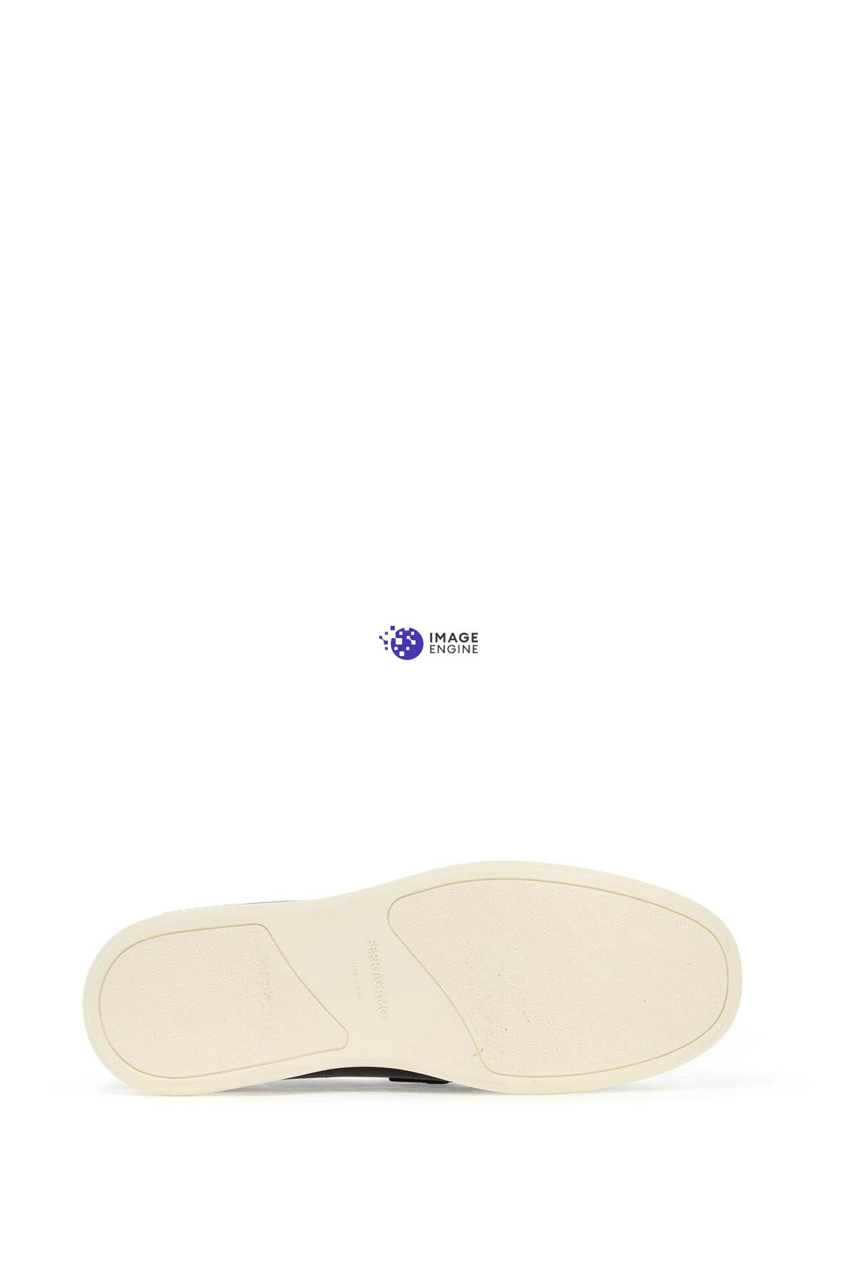 Shop Ferragamo Casual Gancini Orn In Brown