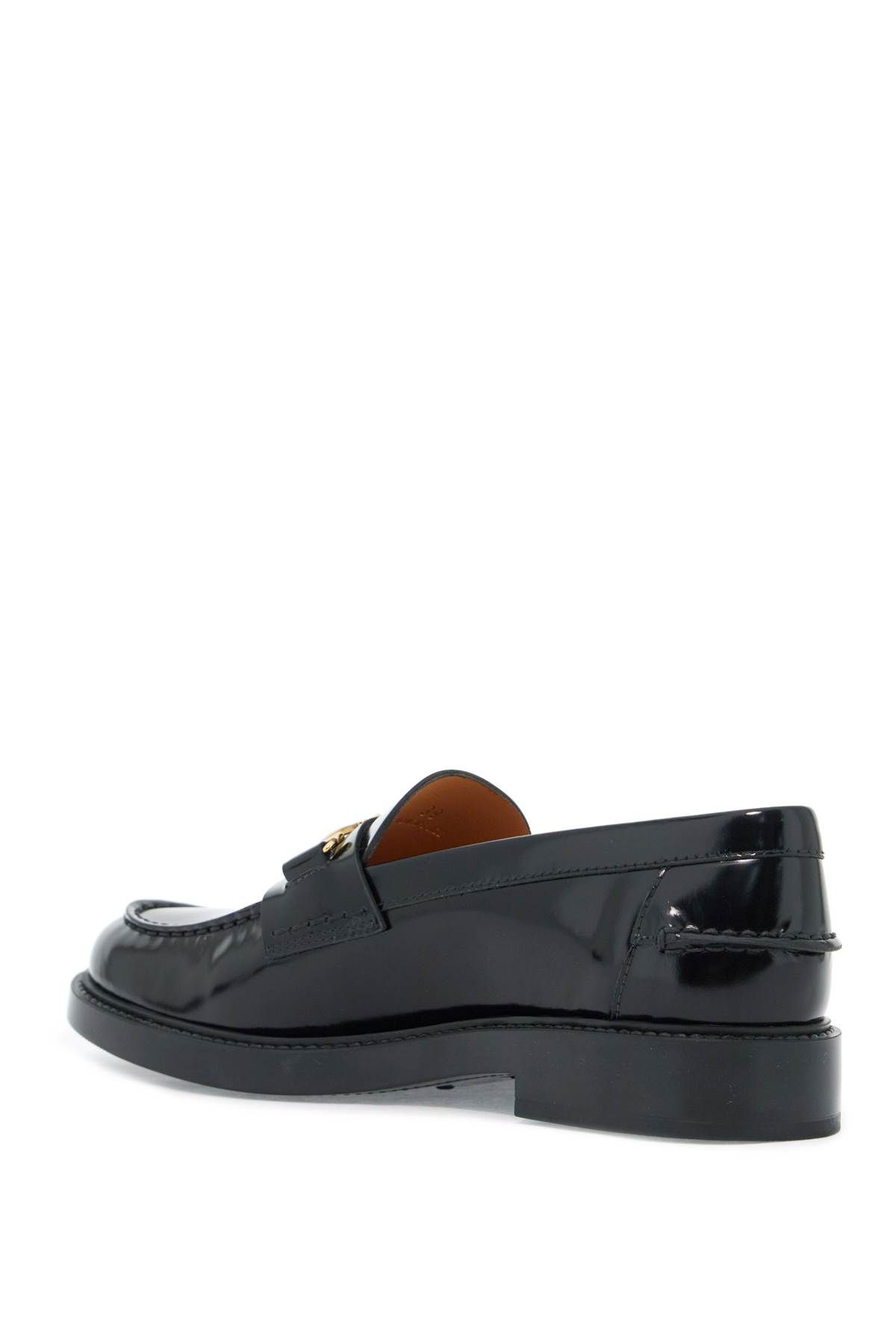 Shop Tod's Leather Loafers For In Black