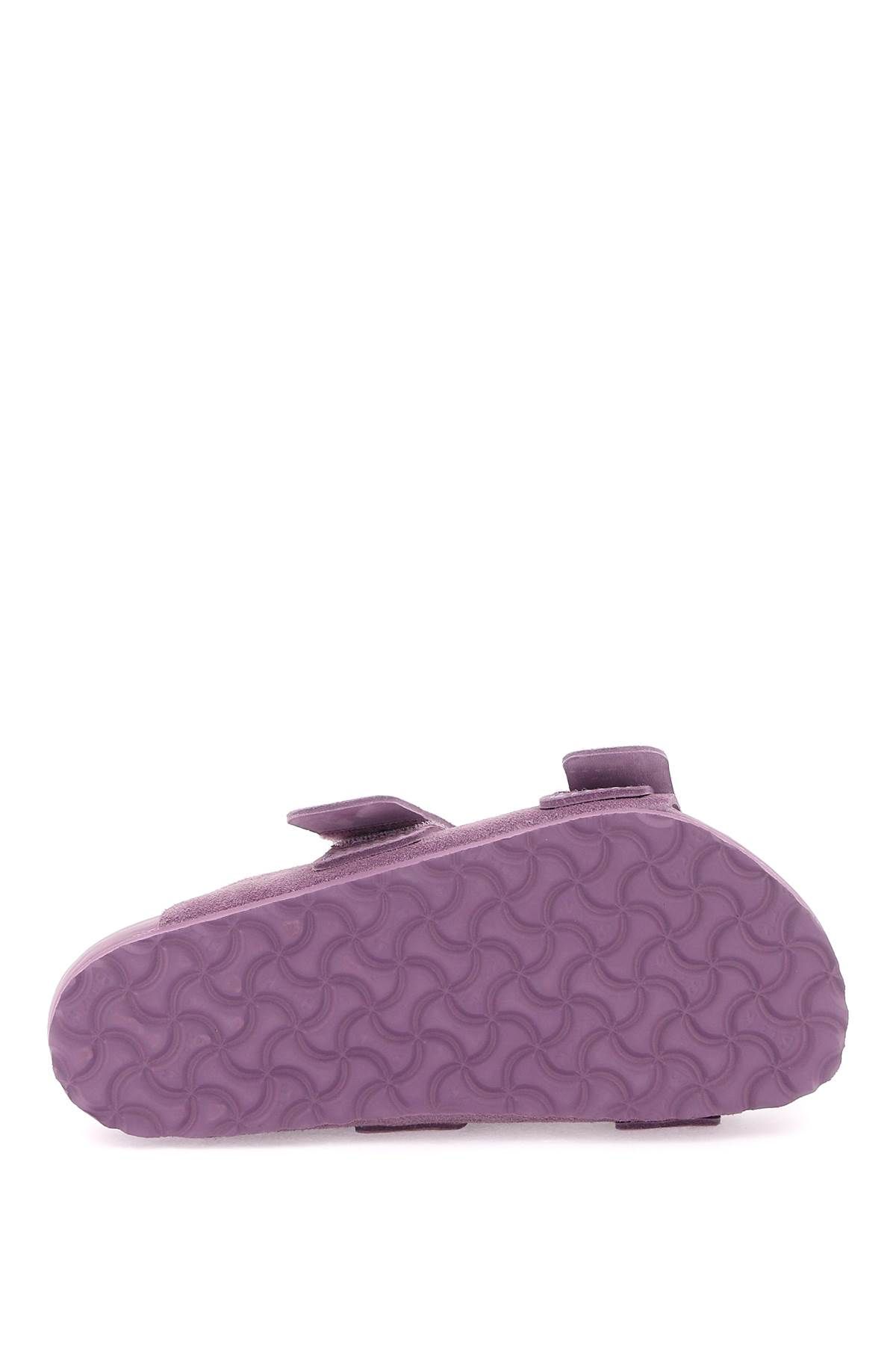 Shop Birkenstock X Tekla Uji Slides In Purple