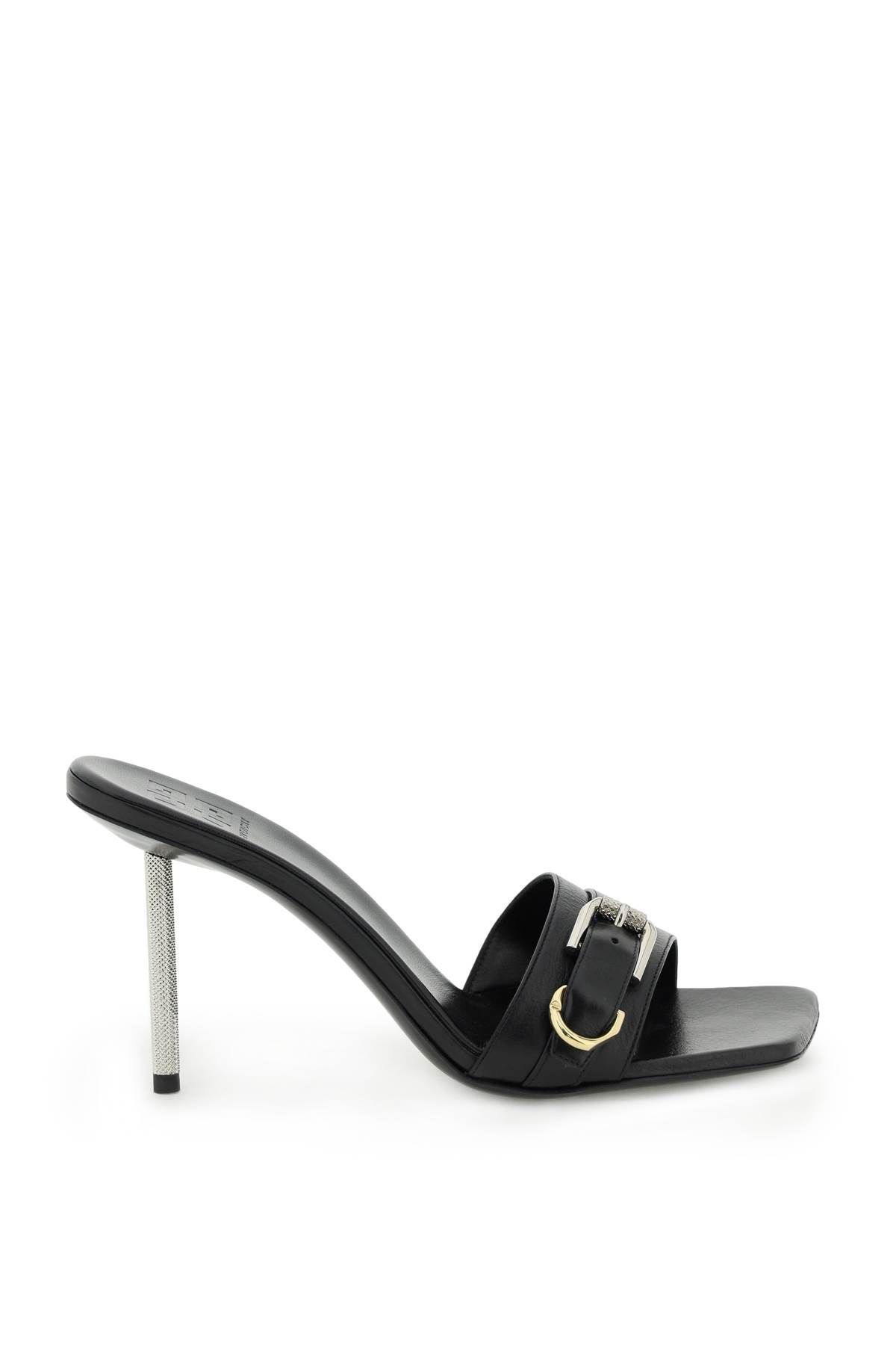 Shop Givenchy 'voyou' Mules In Black