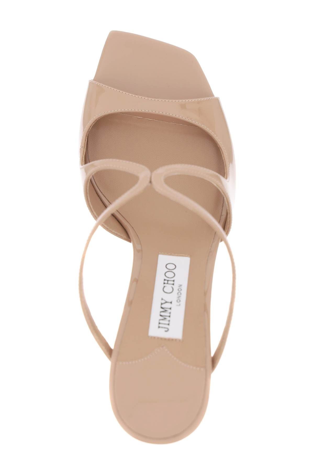 Shop Jimmy Choo Anise 75 Mules In Beige