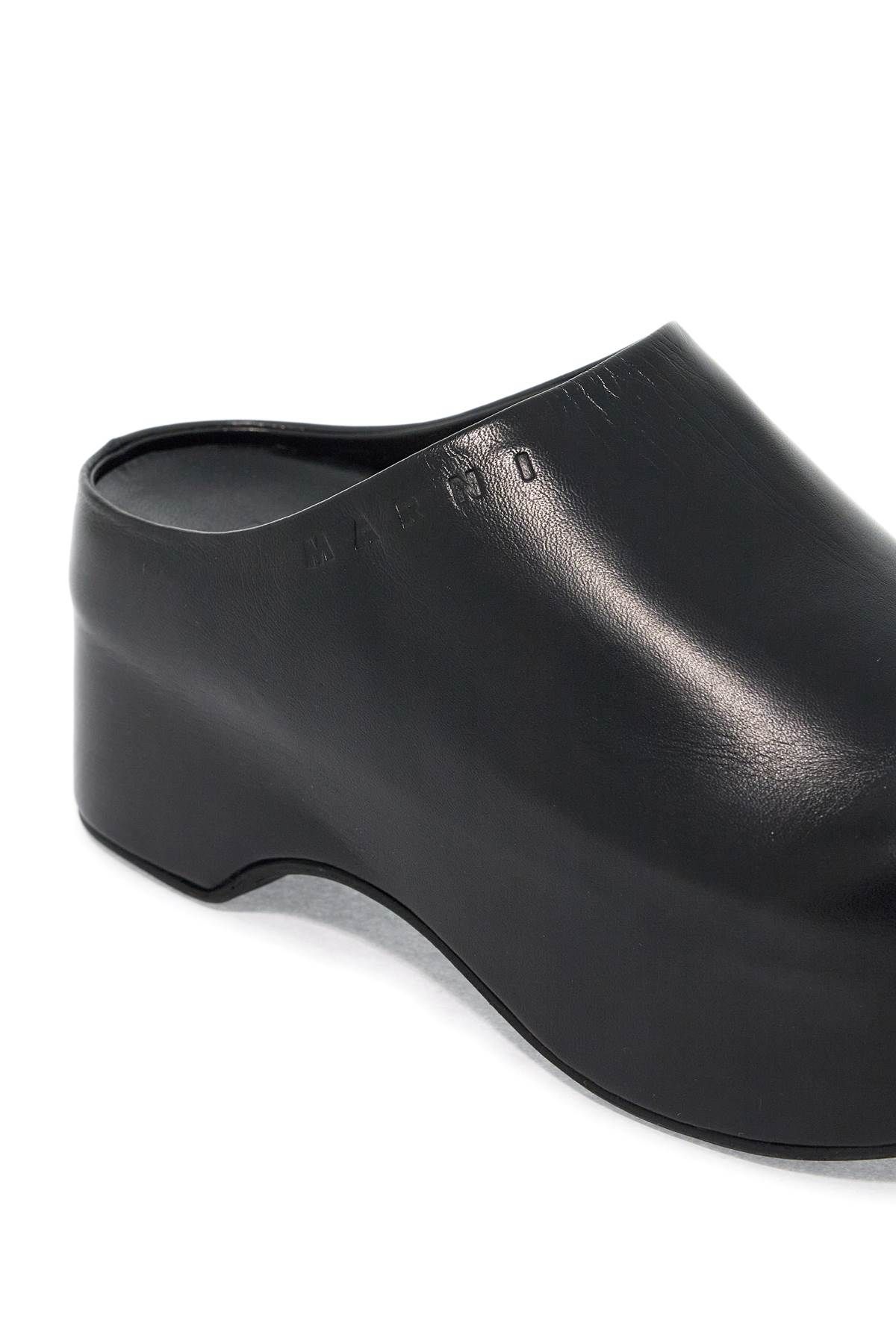 Shop Marni Chunky Clog Sabot With In Black